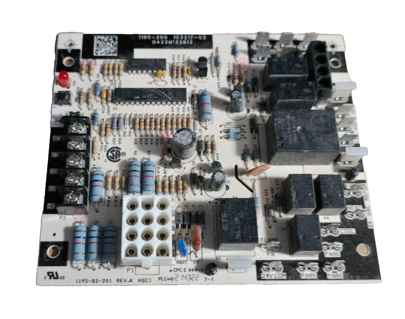 90-DAY WARRANTY 1195-200 Lennox Furnace Fan Control Circuit Board 103217-03
