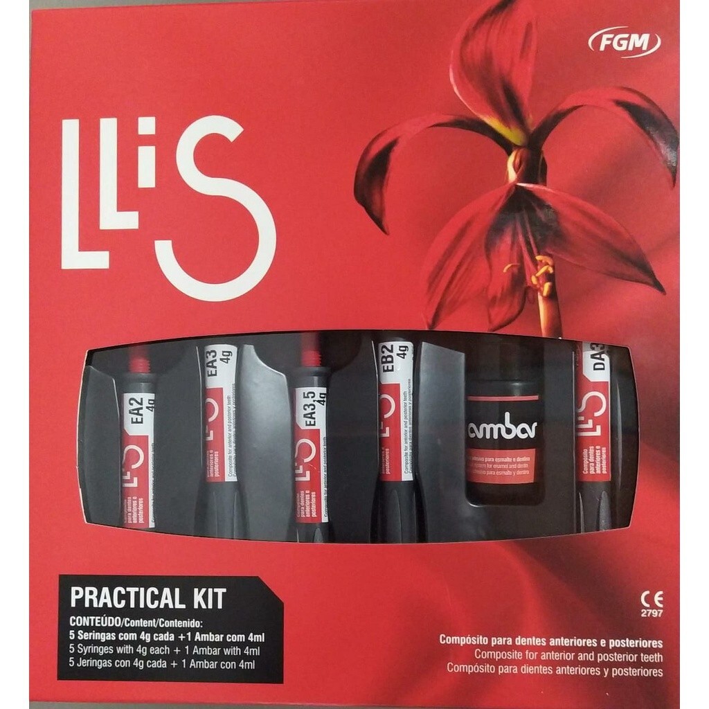 FGM Llis for Anterior & Posterior Teeth German Technology Resin Composite Kit