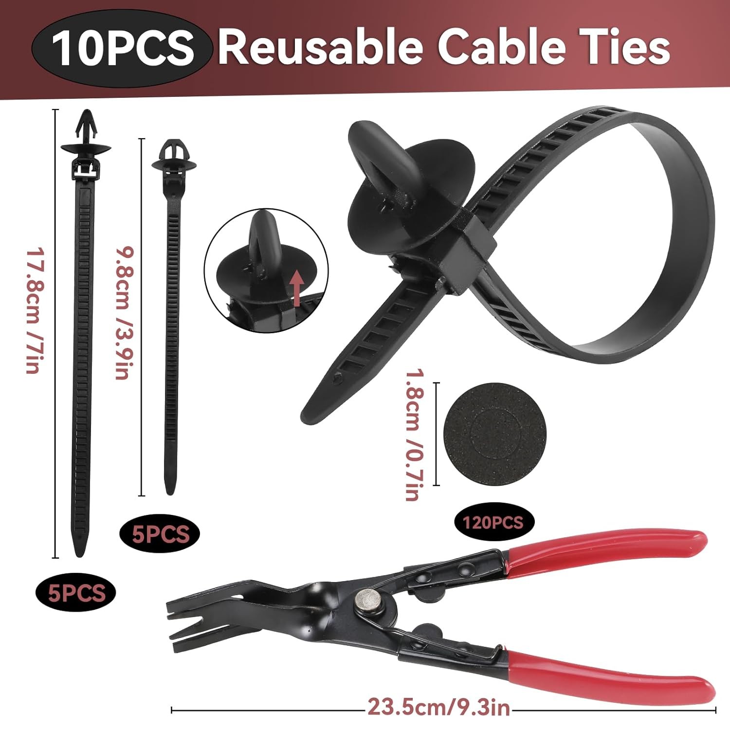 2080Pcs Car Retainer Clips & Fasteners Kit – 33 Universal Sizes Nylon Bumper,