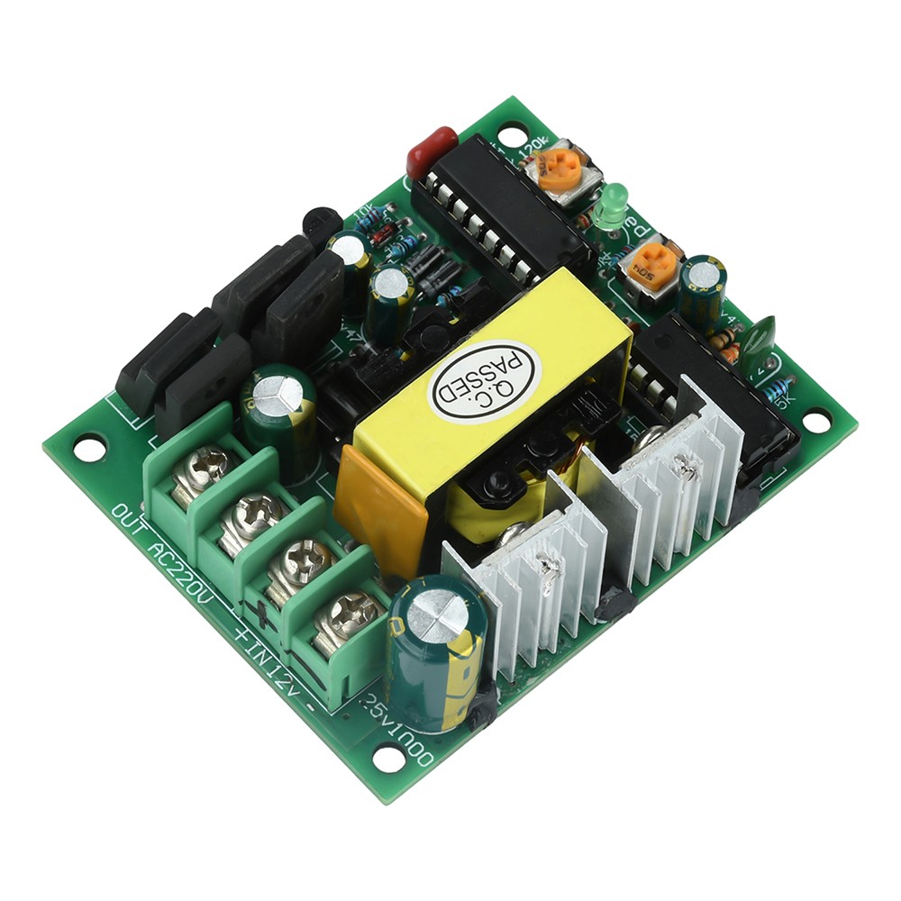 DC 12-14.5V to AC 220V Inverter Module 50-100W DC-AC Step-Up Transformer Module