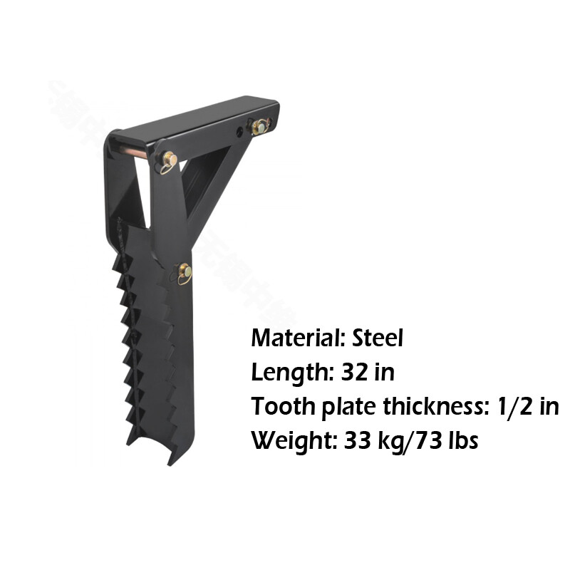 Landhonor Backhoe Thumb 32/36in Steel Plate Excavator Tractor Universal ClawWeld