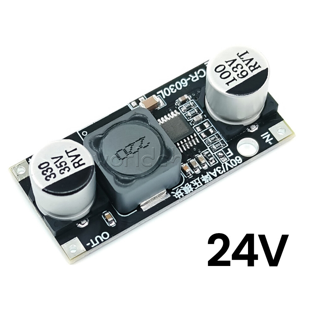 DC 2-60V to DC 2-34V Step Down (Buck) Voltage Regulator Power Adapter Converter