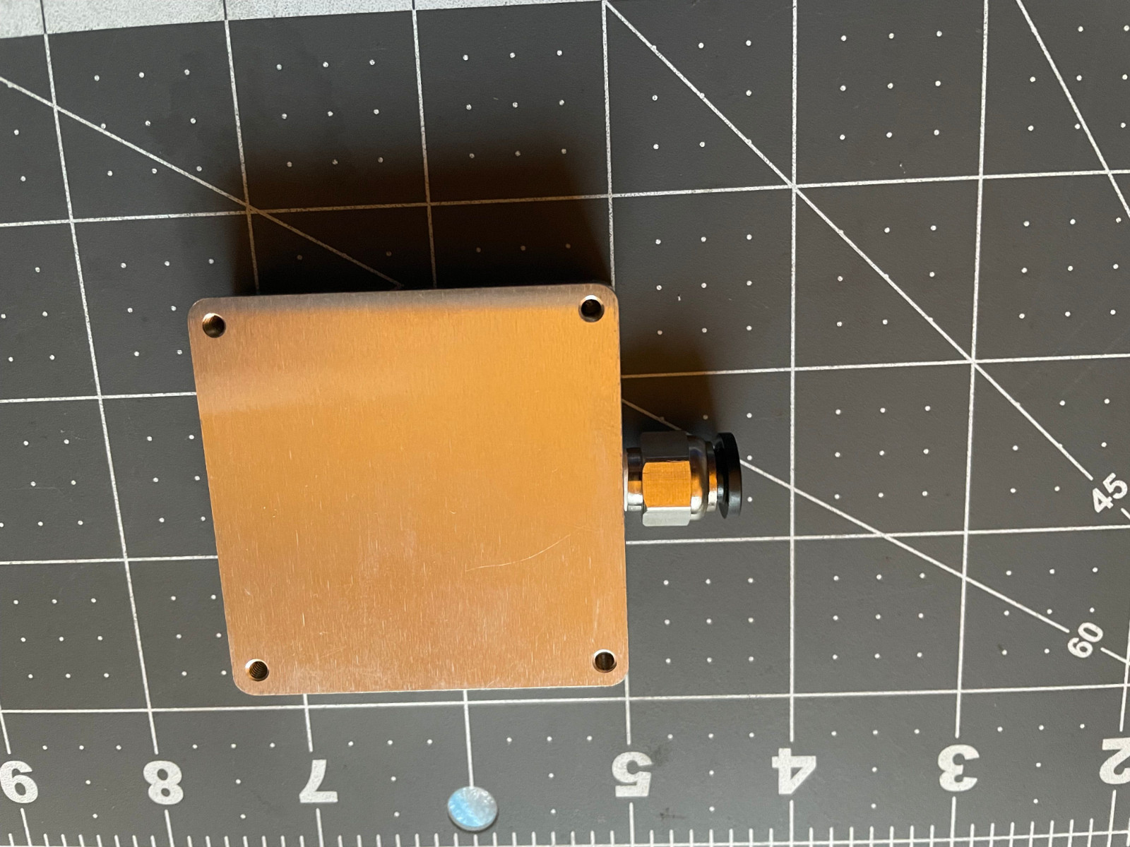 50X50mm square (working zone) semiXicon porous ceramic vacuum chuck table