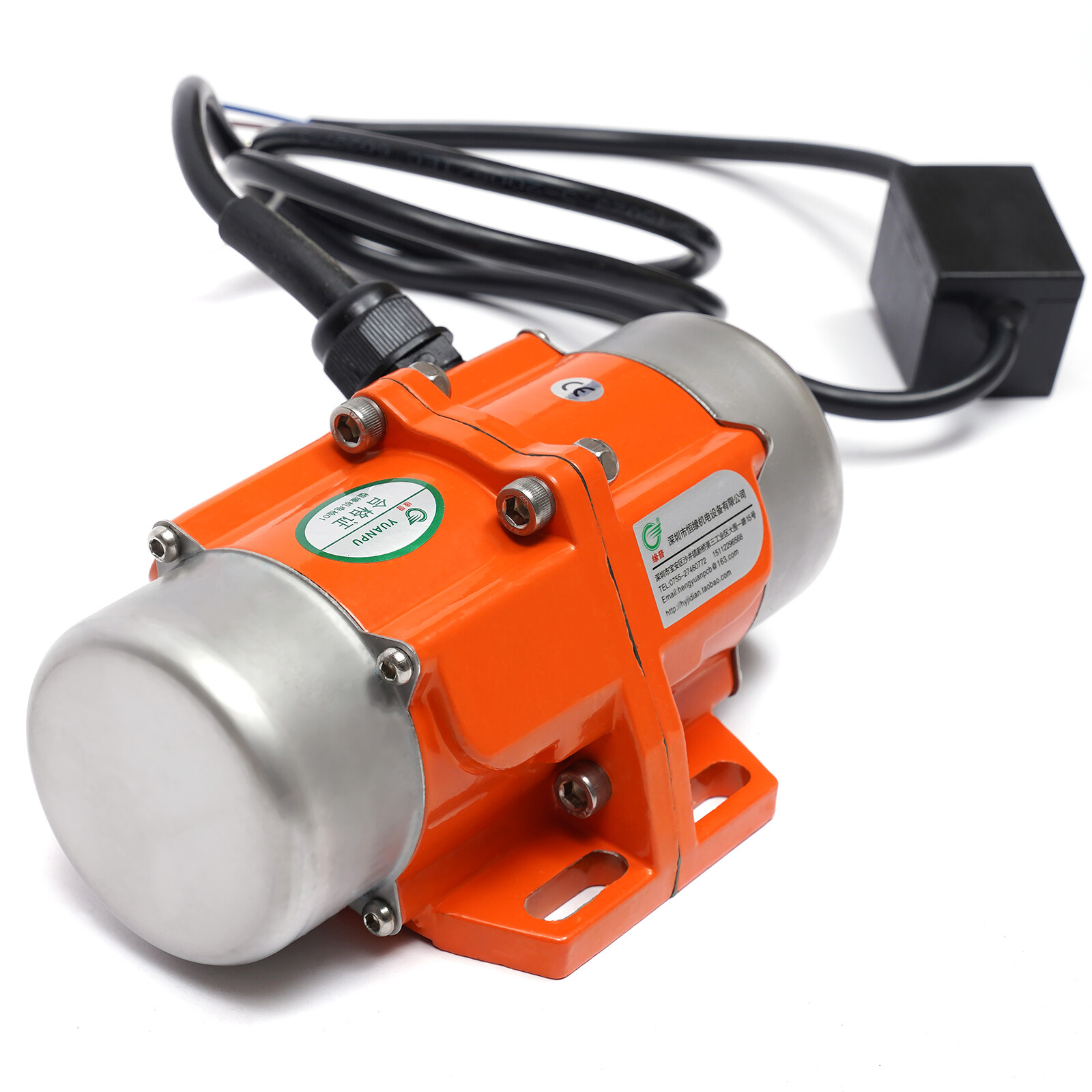 100W 110V Single?Phase Vibration Motor For Concrete With Adjustable Eccentricity