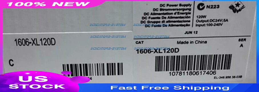 Allen Bradley 1606-XL120D Ser A DC Power Supply