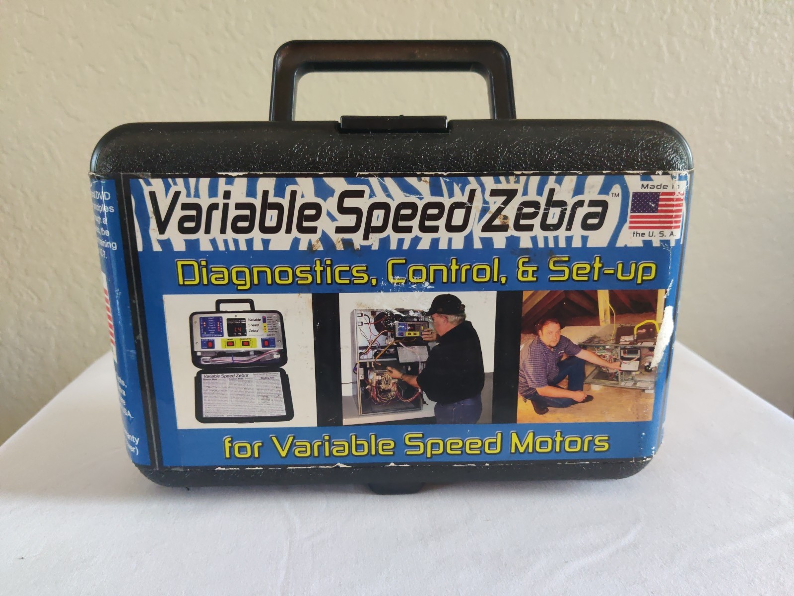 Zebra Instruments VZ-7 Variable Speed ECM Motor Tester HVAC Diagnostics New