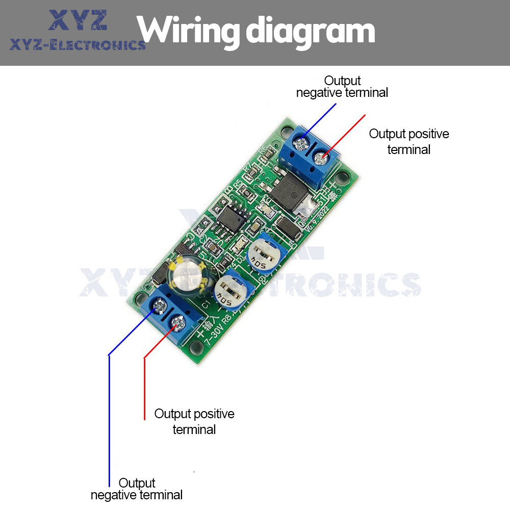 DC7-30V MOS Dual Cycle Timer Adjustable Delay Timing Relay Module On/Off Switch
