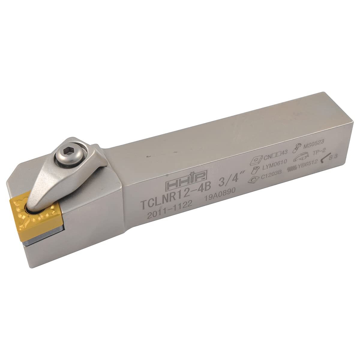 MCLNR 12-4B TURNING & FACING TOOL HOLDER-NEW RIGID CLAMP DESIGN (2011-1122)