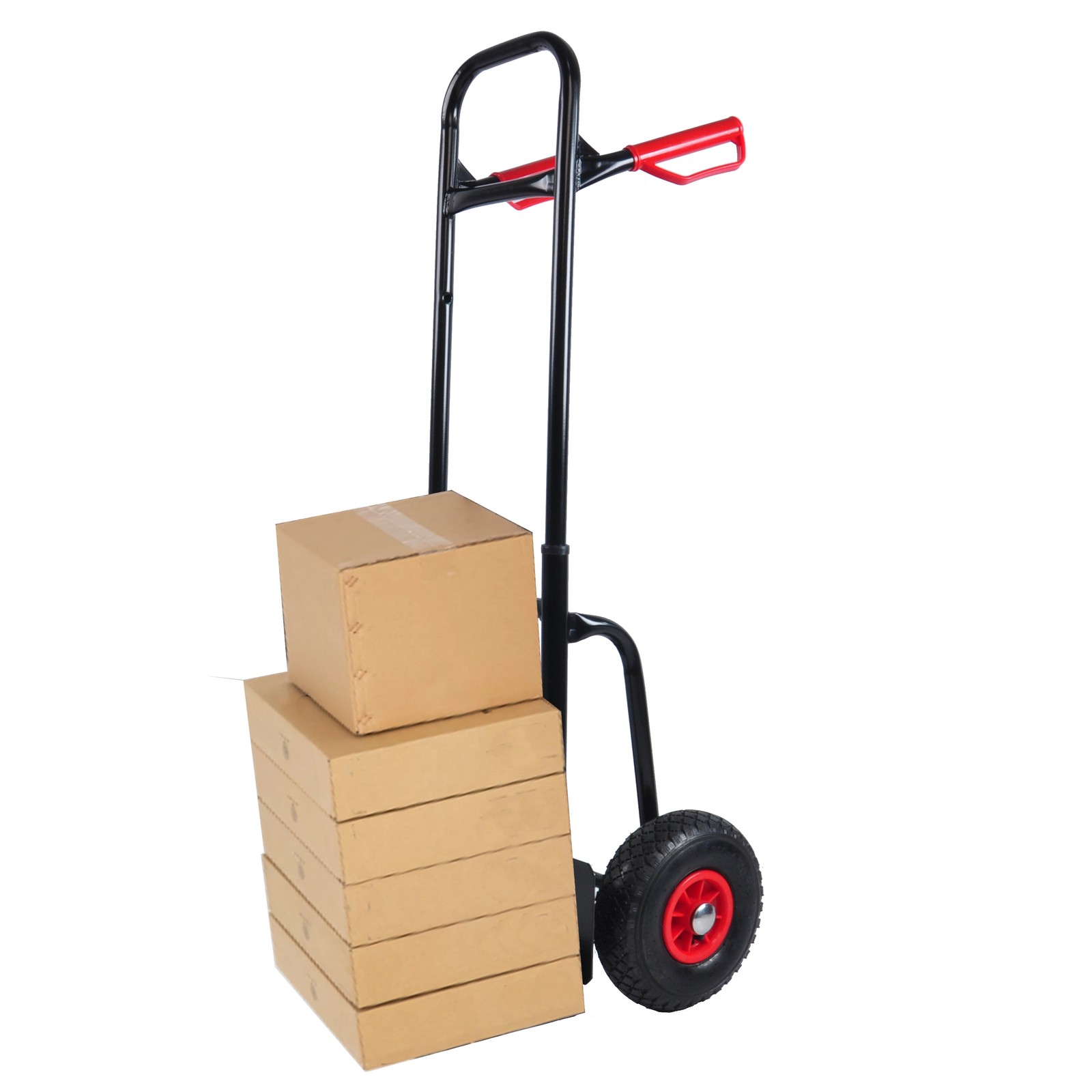 Manual truck with double handles 330 lb trolley for moving heavy platform truck