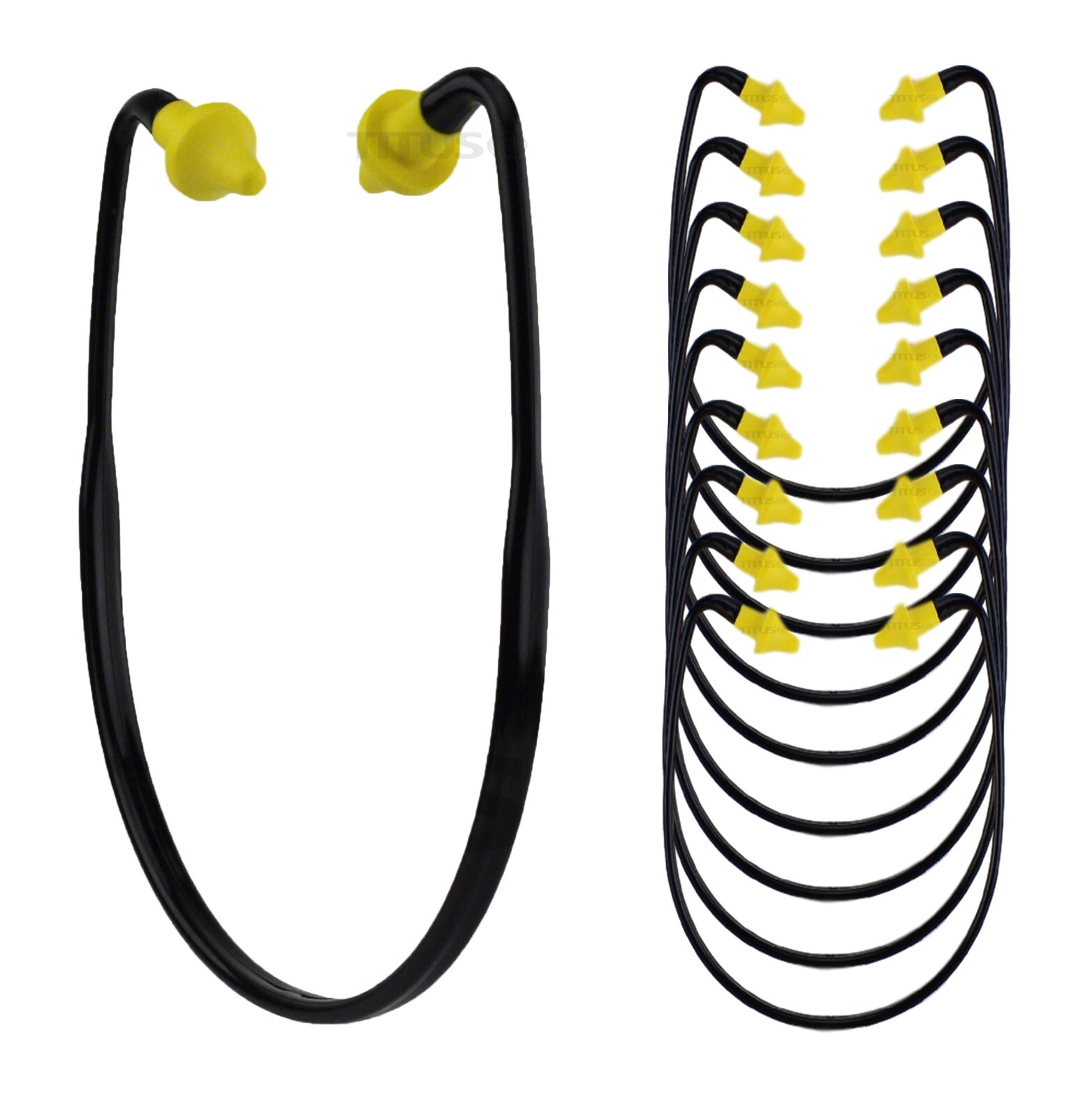 TITUS U-Band – Over Ear 22 Decibel Reusable Banded Ear Plugs