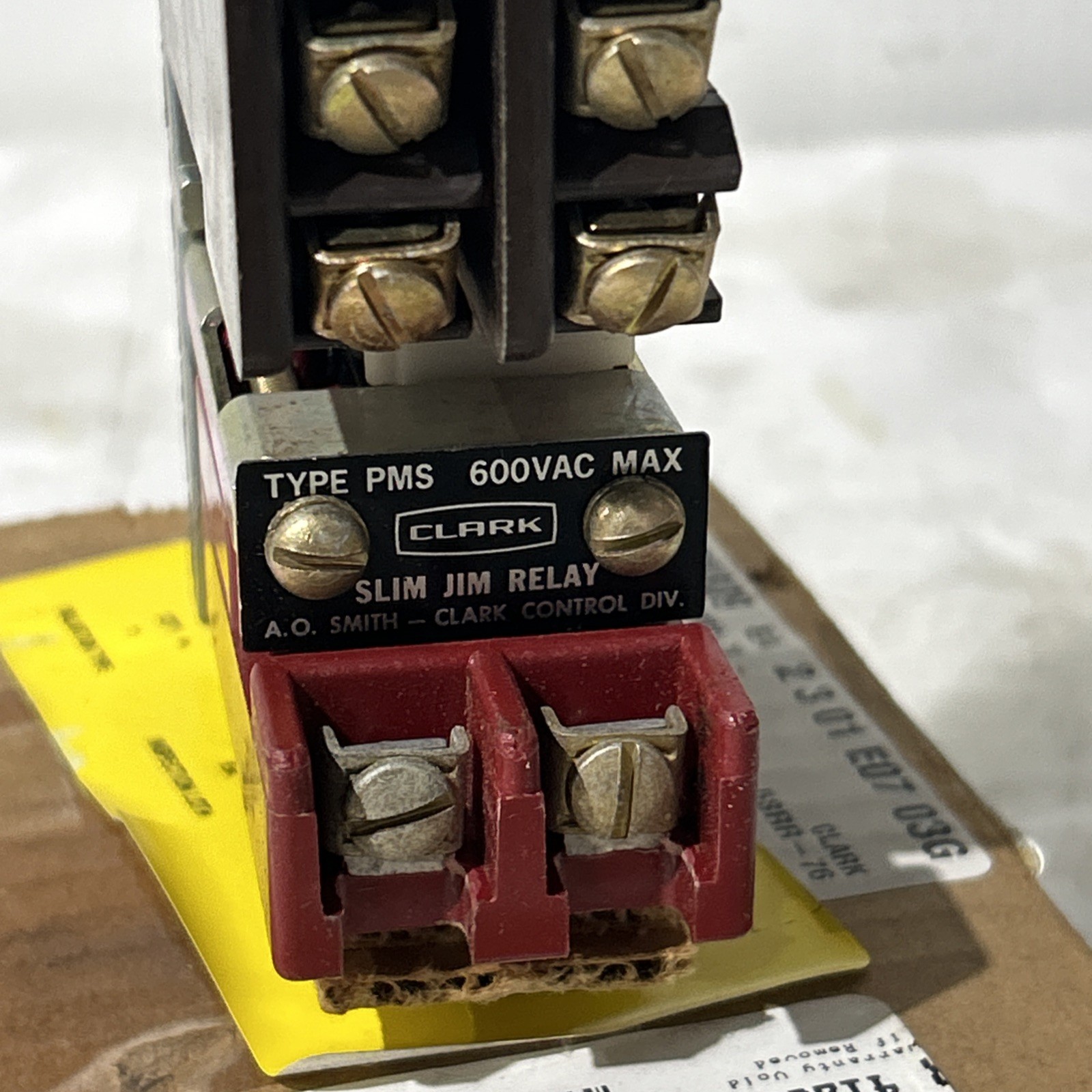 Clark 7305 Type Pms Slim Jim Relay 5srr-76. Kpma-1. Tb-139-1.