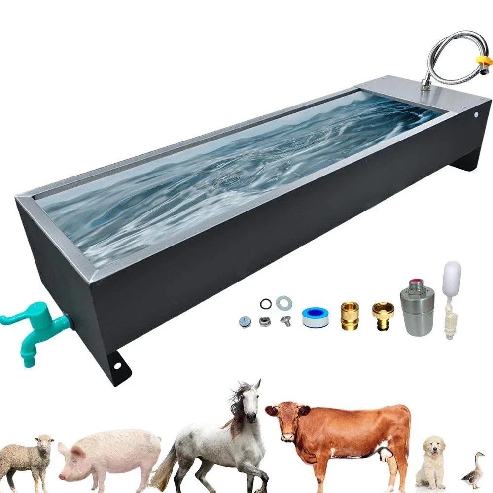 Automatic Livestock Water Trough Animal Stainless Steel Larger Automatic Wate…