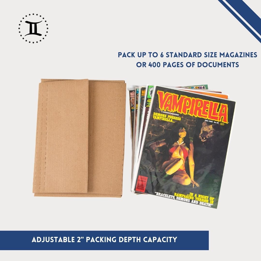 GEMINI Magazine Mailers – (Ships large format art books & graphic novels) S-165