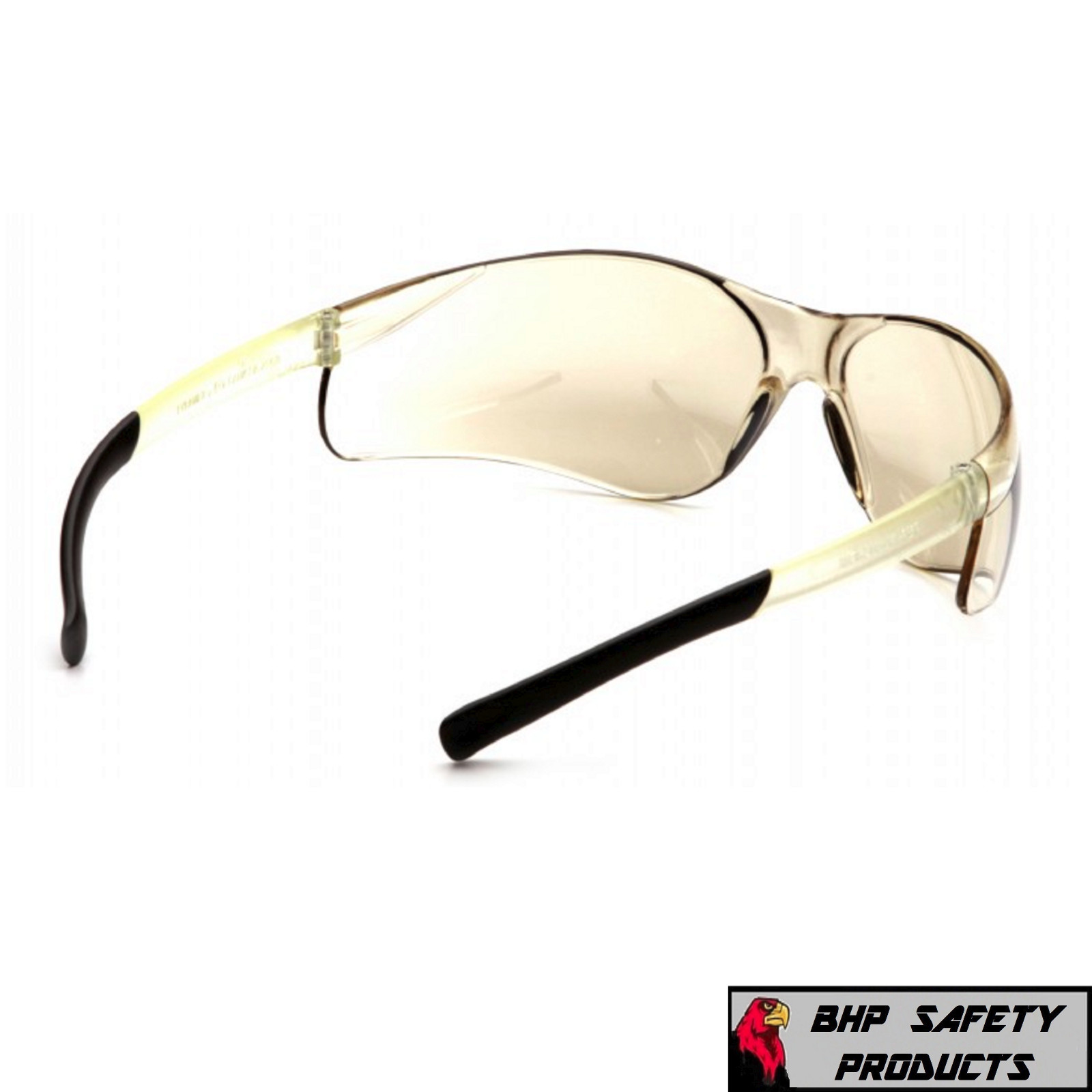 PYRAMEX ZTEK SAFETY GLASSES INDOOR/OUTDOOR LENS I/O MIRROR WORK S2580S (1 PAIR)