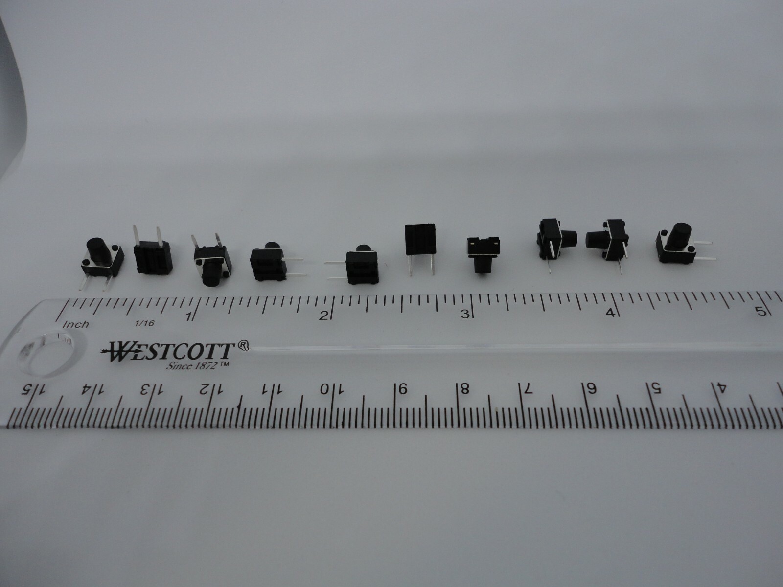 10 Pcs Pack Lot 6x6x7mm Momentary Push Micro Button Tactile Switch Side 2 Pins