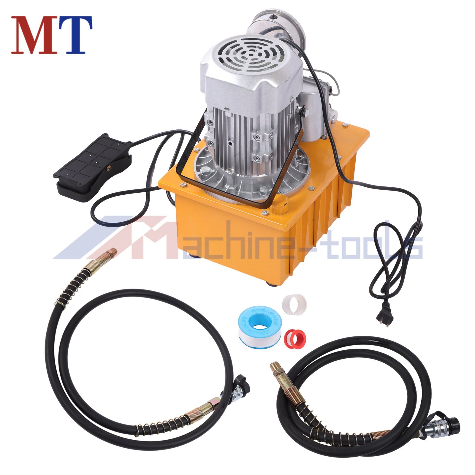 Electric Pump with Solenoid Valve 10000PSI Single Acting 8L