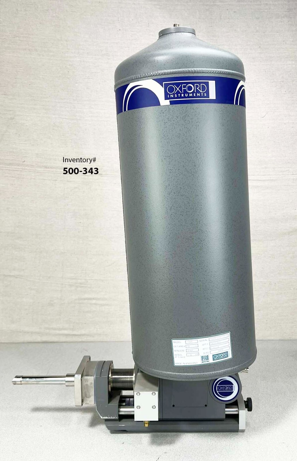 Oxford 7349 Detector *used working