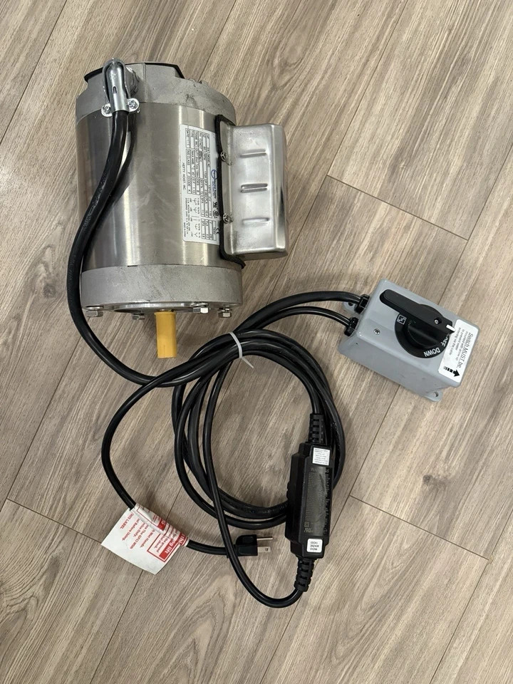 Aqua Marine Hefty Hoist 13710 Boat Lift Motor Kit 3/4HP 115V Prewired Plug In