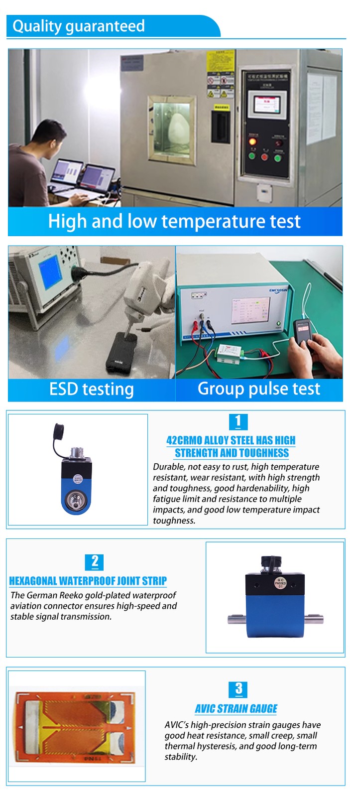 DAYSENSOR Rotary Torque Sensor for Dynamic Torque Measurement ,0.1% FS Accuracy