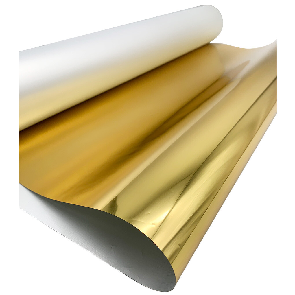 CALCA Gold DTF Foil Film 13in x 16.4ft Transfer Film Roll Cold Peel US Stock
