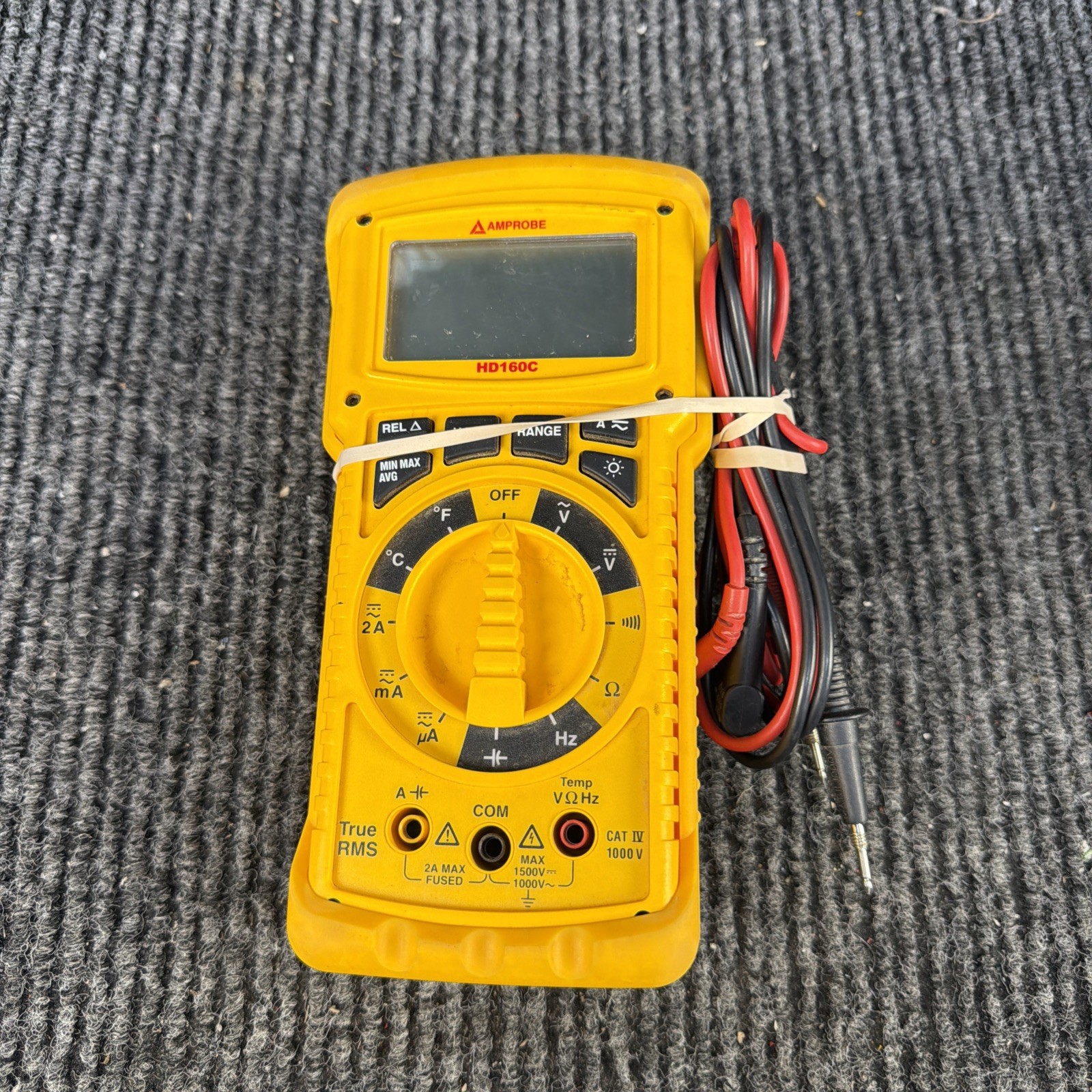 Amprobe HD160C Heavy Duty TRMS Multimeter with Temperature