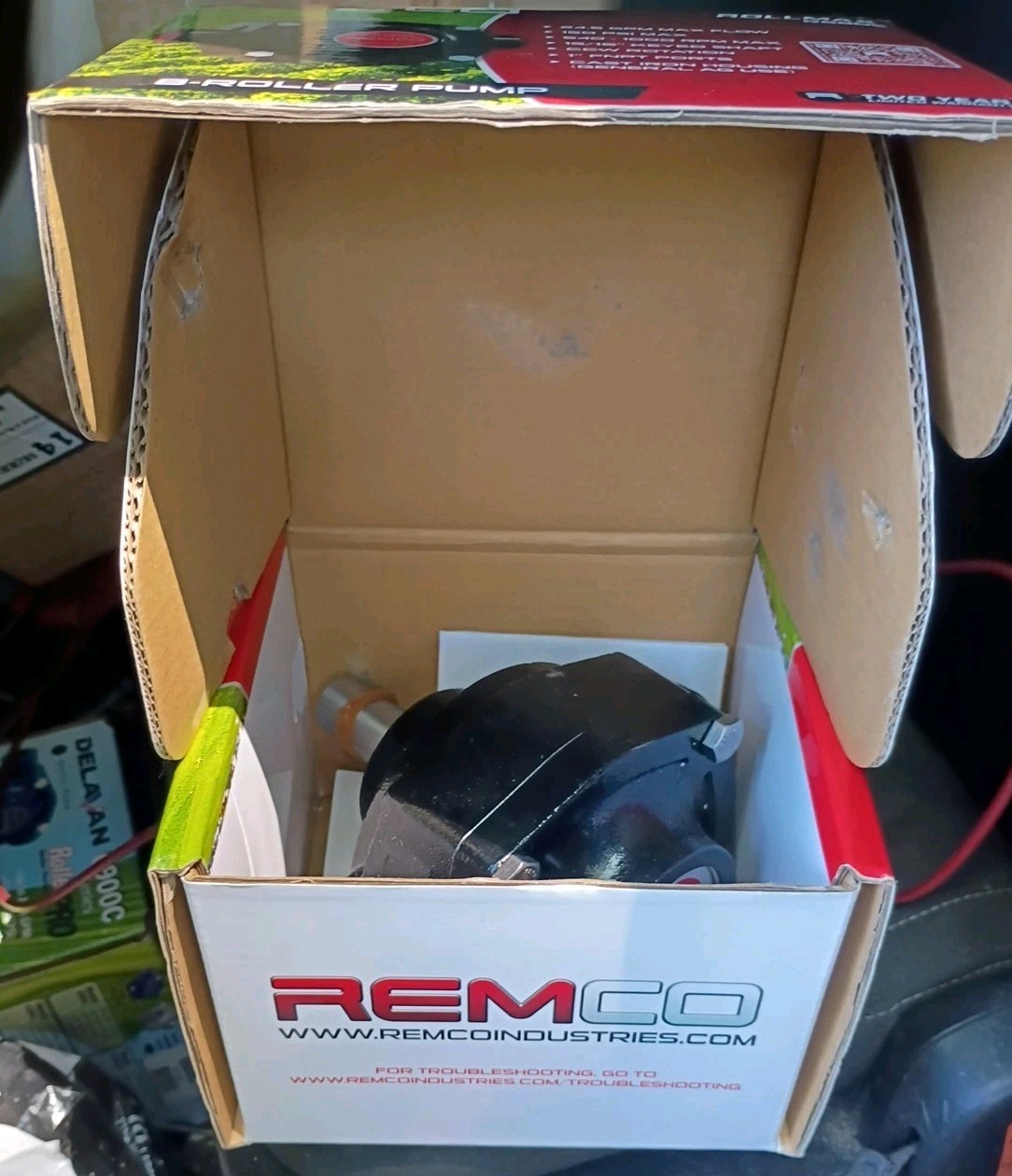 Remco Water Pump. Rollmax R880c 150psi Max 24.5 GPM CCW Rot 540-1000 Rpm