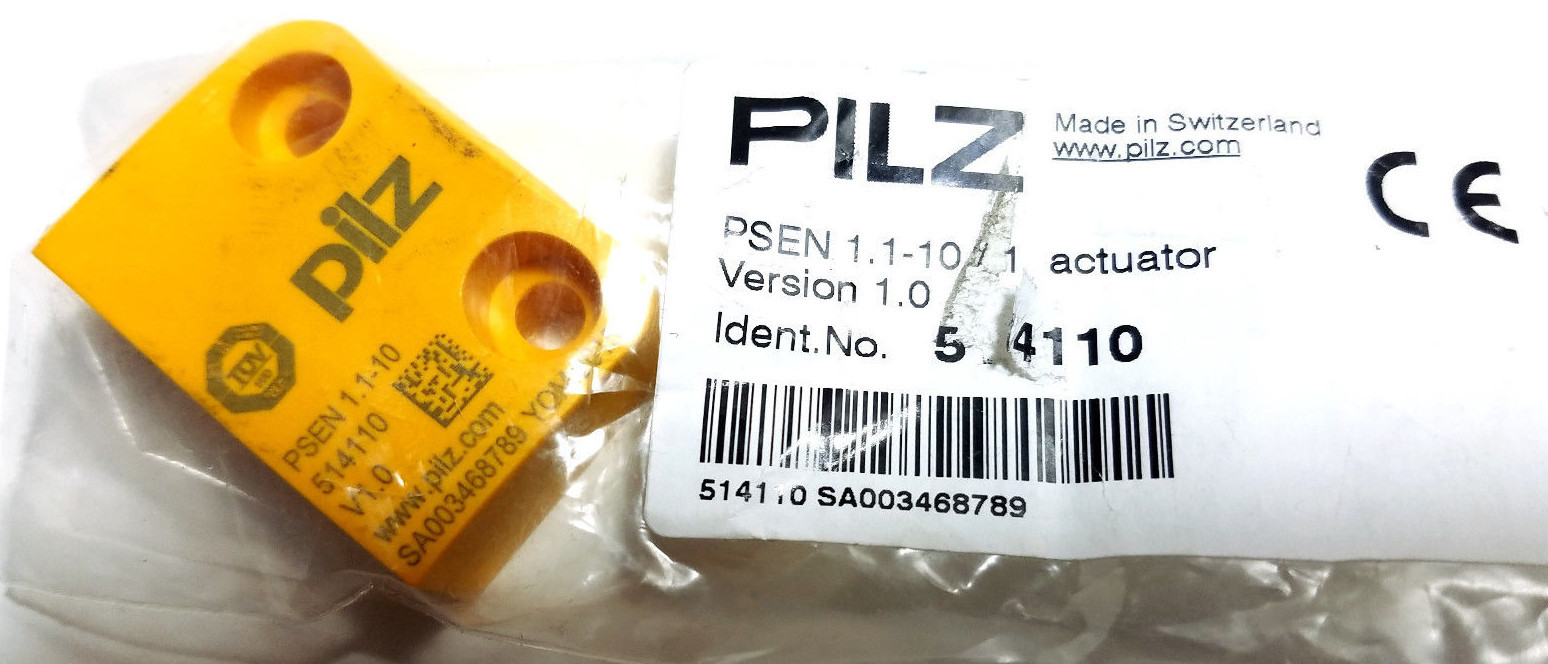 PILZ PSEN 1.1-10 ACTUATOR MODULE P/N 514110 NEW IN PACKAGE