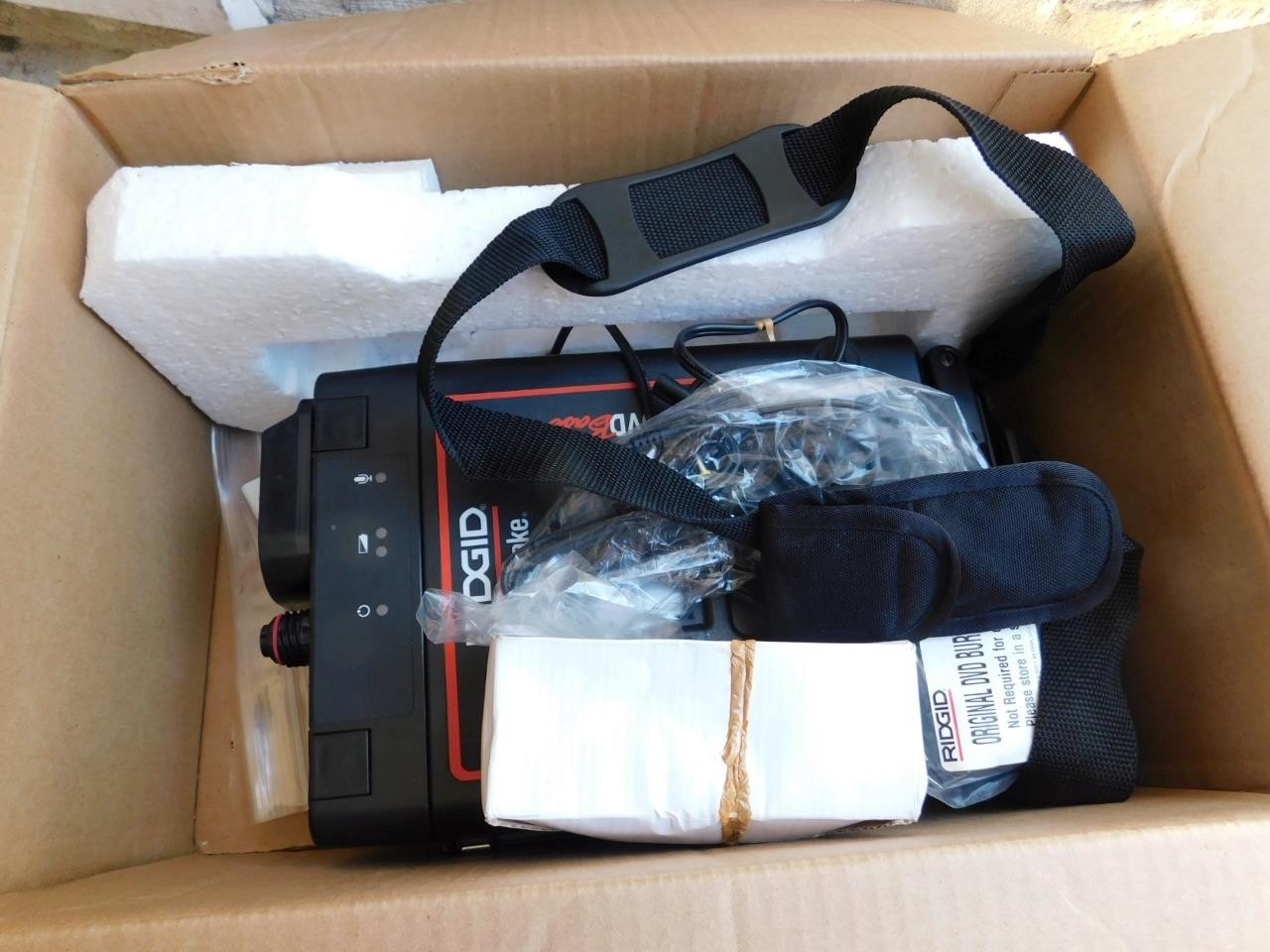 RIDGID 32678 SEESNAKE DVD BASE RECORDER RECORDING DEVICE NEW OPEN BOX