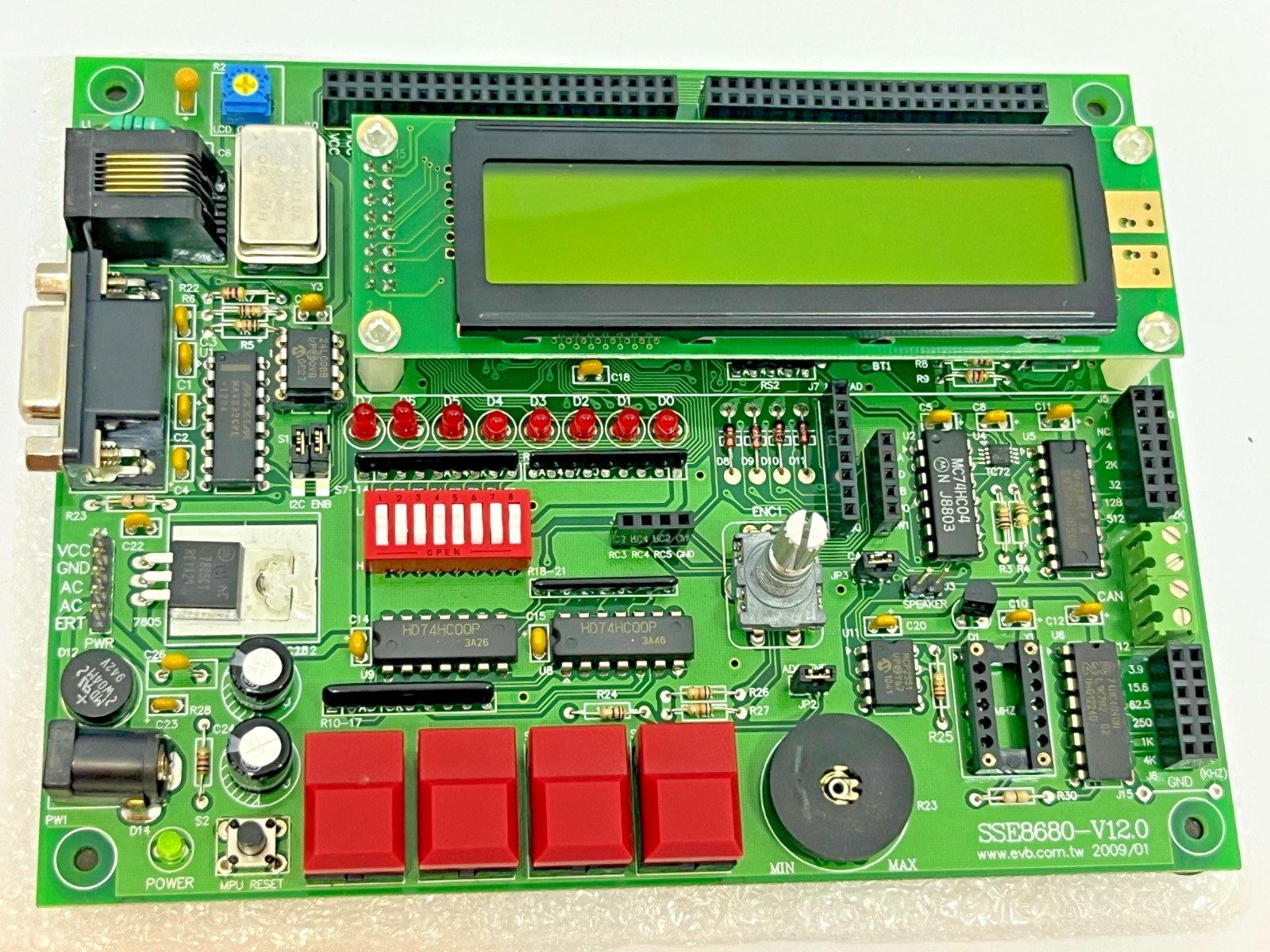 EVB SSE8680-V12.0 Digital MPU Demo RTC Board UNTESTED