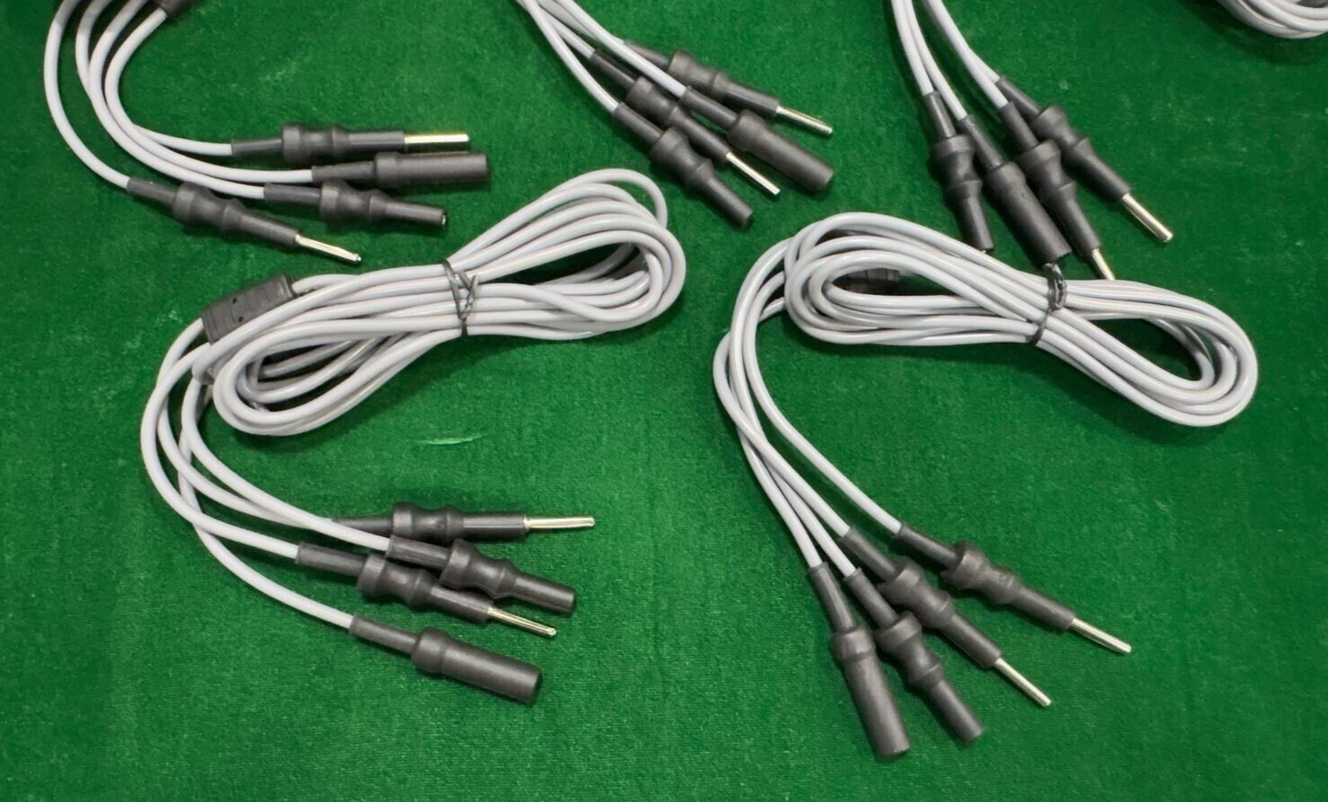 5pc Laparoscopic TURP Single Stem Bipolar Cable 4mmx300cm Reusable Instruments