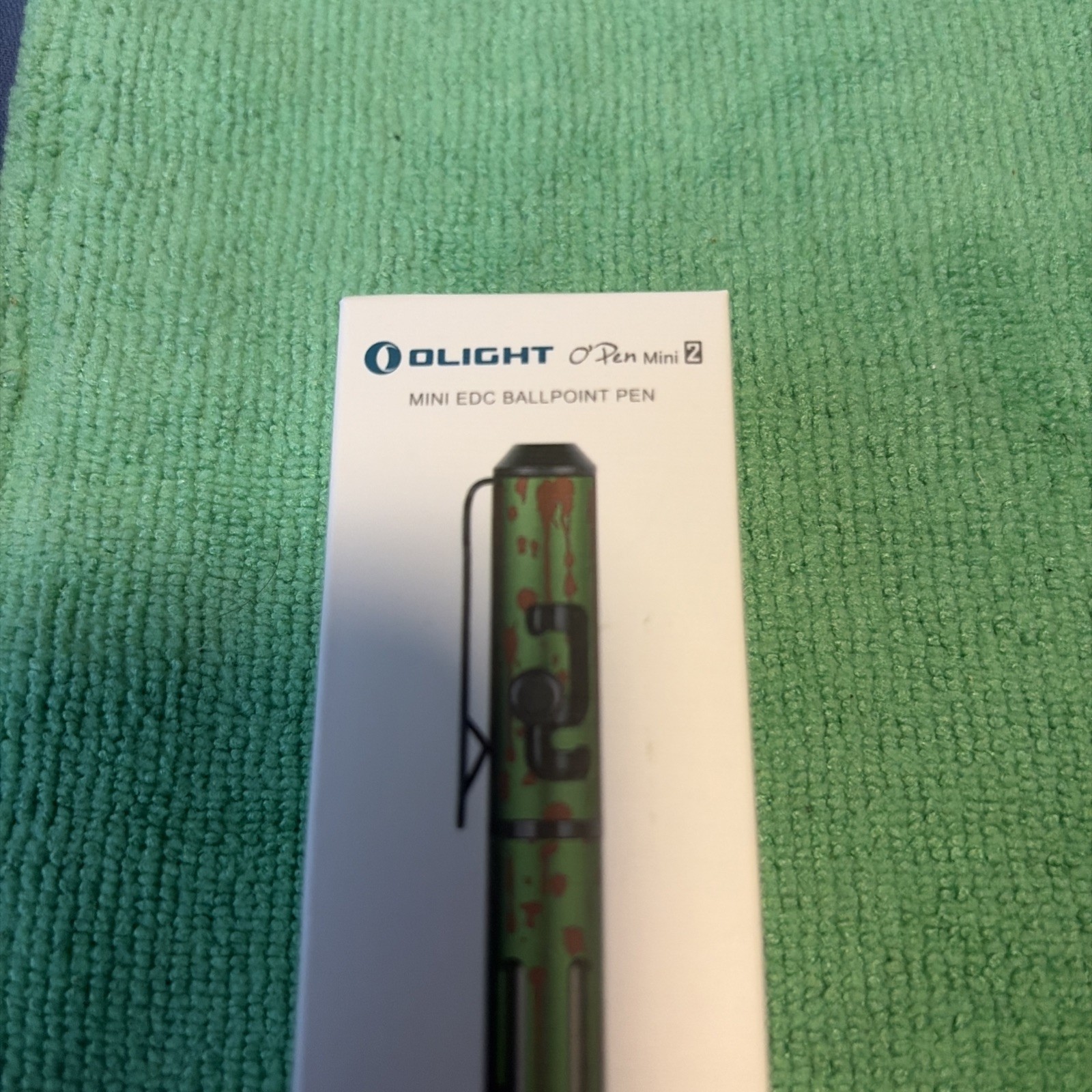 Olight O’Pen Mini 2 Zombie Splatter Distributor Exclusive BNIB, sealed