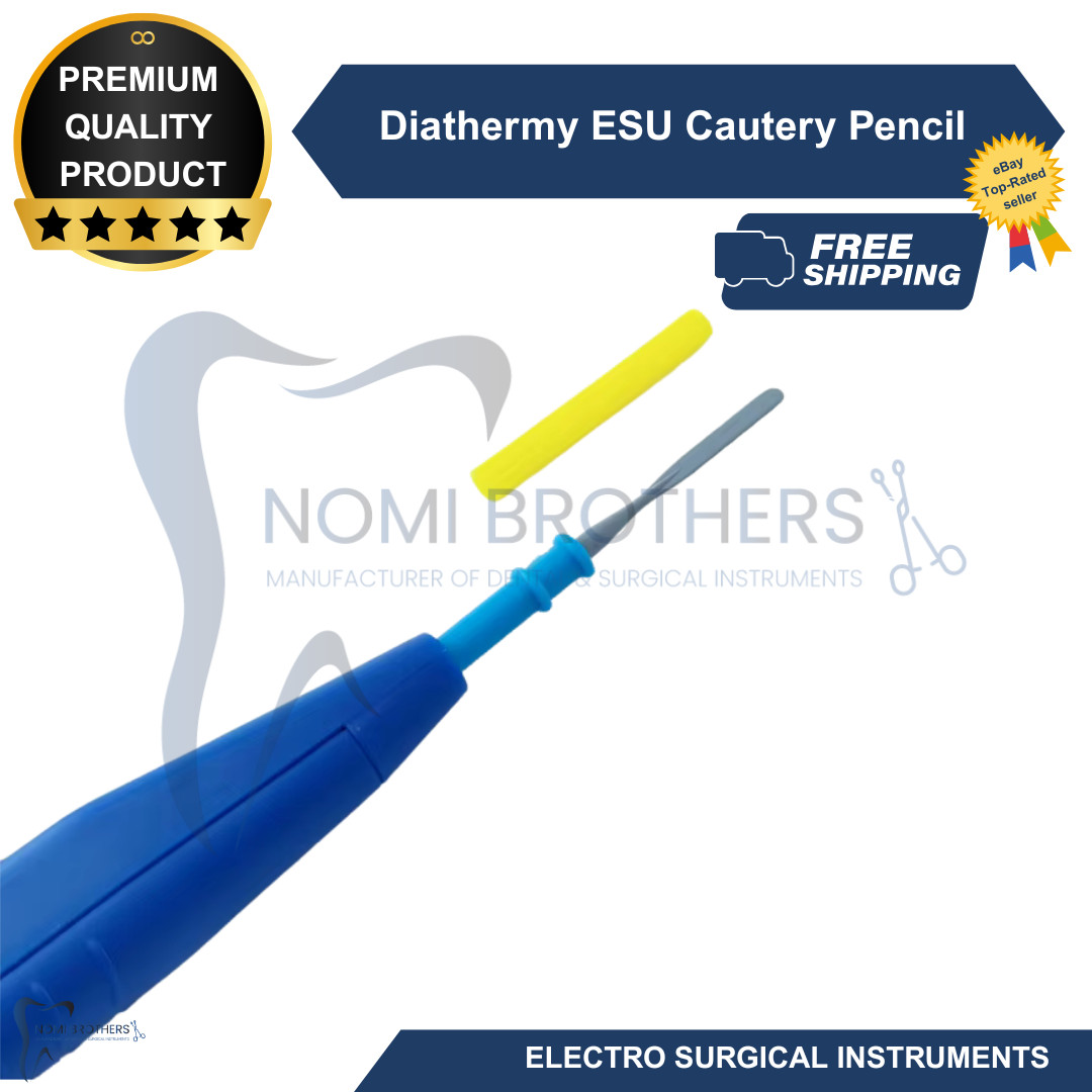 Diathermy ESU Cautery Electrosurgical Pencil with Blade Electrode