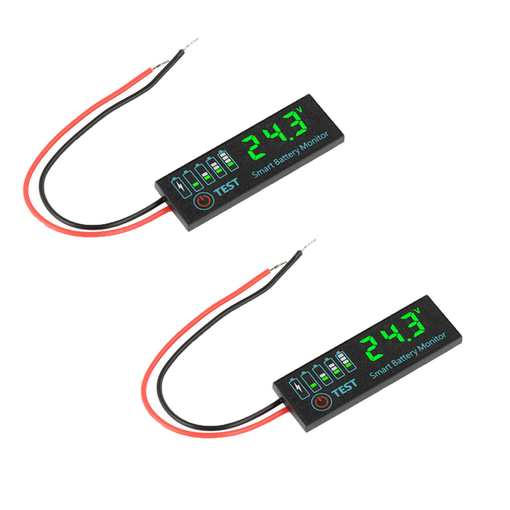 2X DC7-55V Li-ion Battery Level Indicator Tester LED Voltage Power Monitor new
