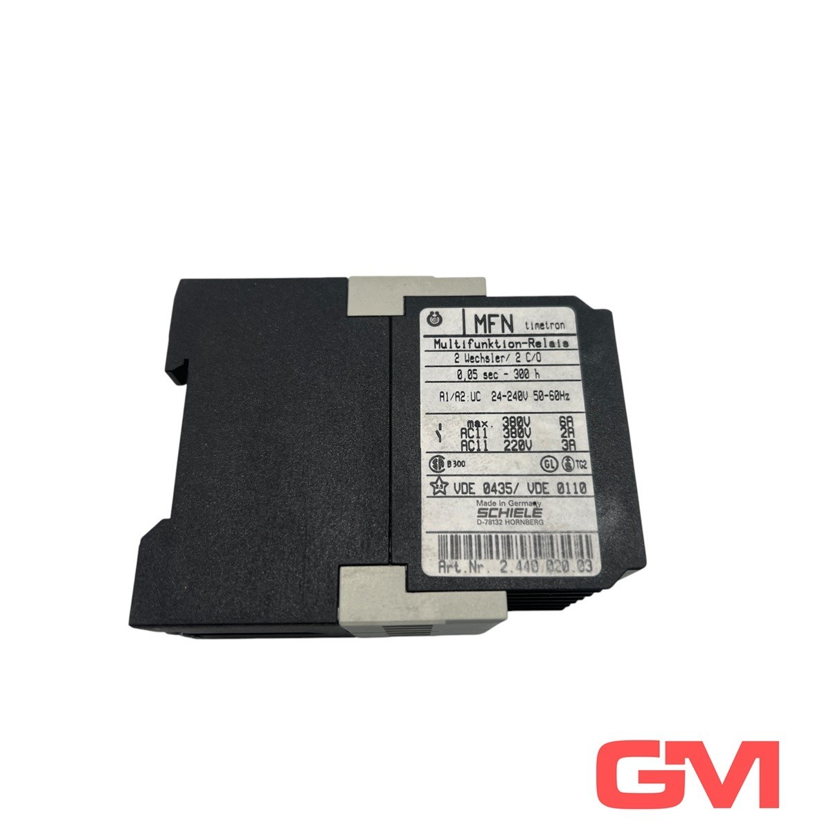 Schiele Multifunction MFN Relay 24-240V 0,05s-300h 2.440.020.03