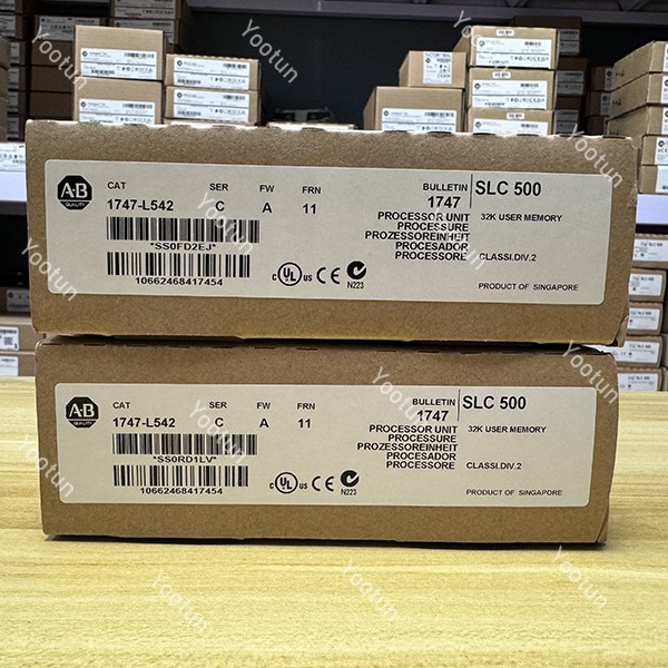 Allen-Bradley 1747-L542 32KB Memory DH+ RS232 Communication Free Shipping