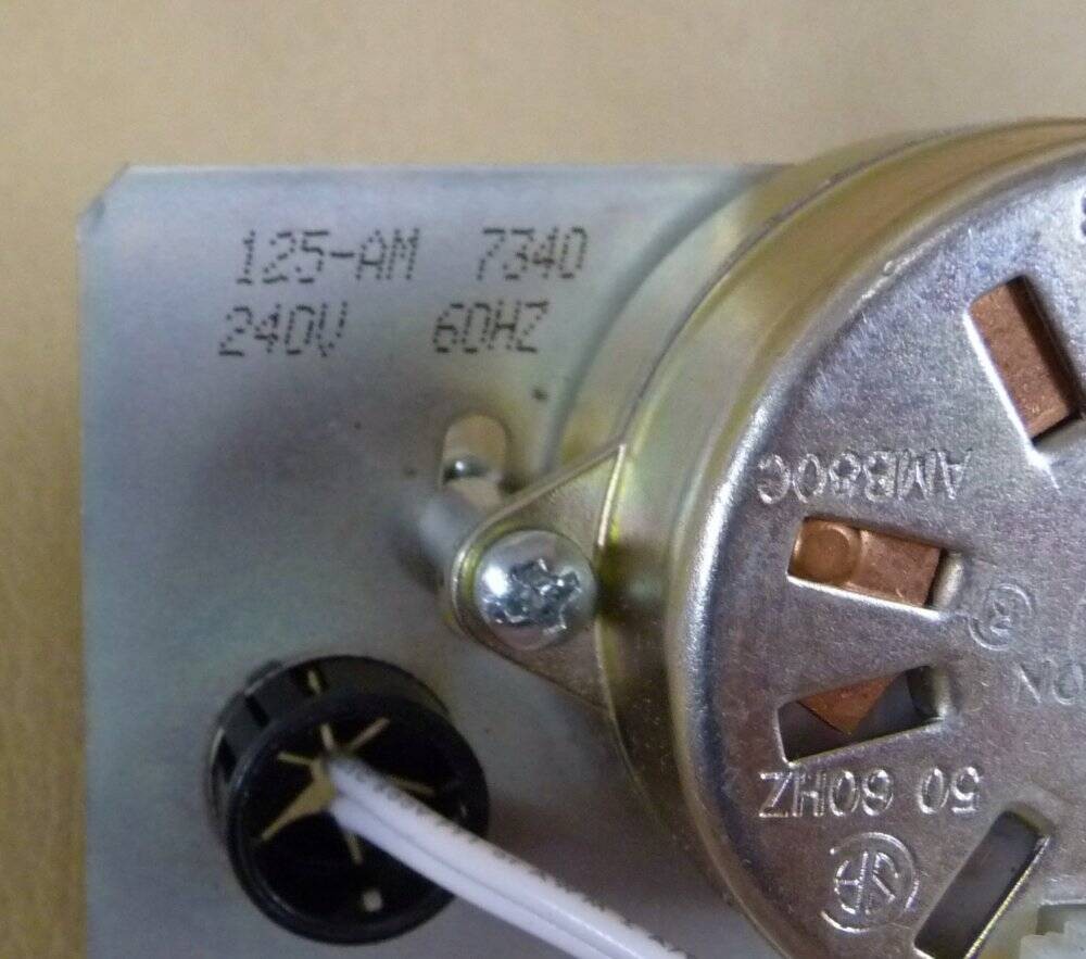 World Dryer Kingston Timer MOD 60-5B 240V 125-AM 7340 New TBWOODS BK3658 BK36