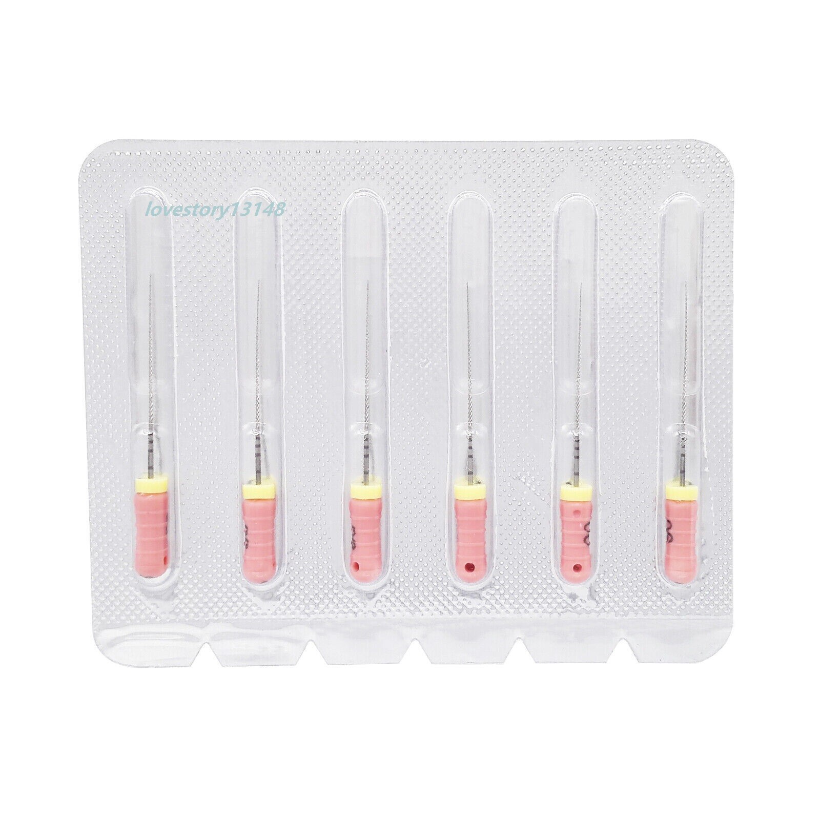 21/25MM C-files Dental Hand Use Endo Root Canal Steel Stainless Steel 6 Pcs/Pack