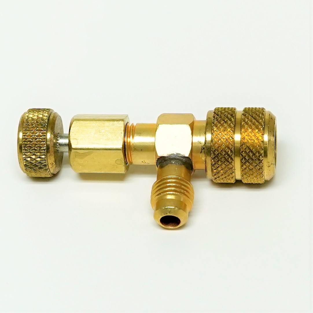 C&D Valve Large Thumb Screw Core Depressor, Coupler Attaches to 1/4″ Flare