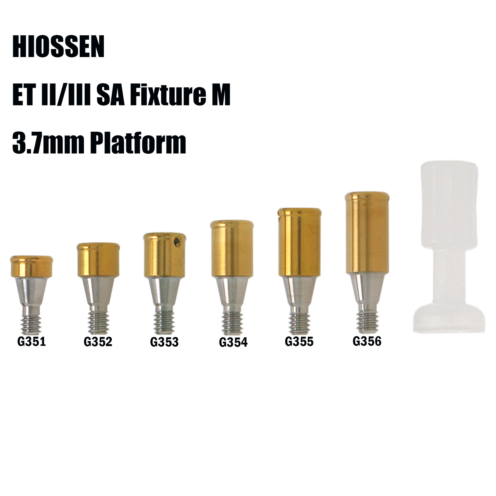 Implant Locator Abutment For Hiossen ET III Mini ET I/II SA Mini for Fixture M