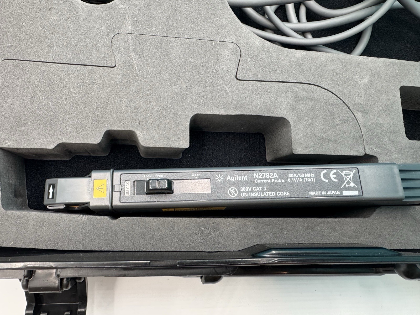Keysight / Agilent N2782A 50MHz 30Arms AC/DC Current Probe, Identical to N2782B