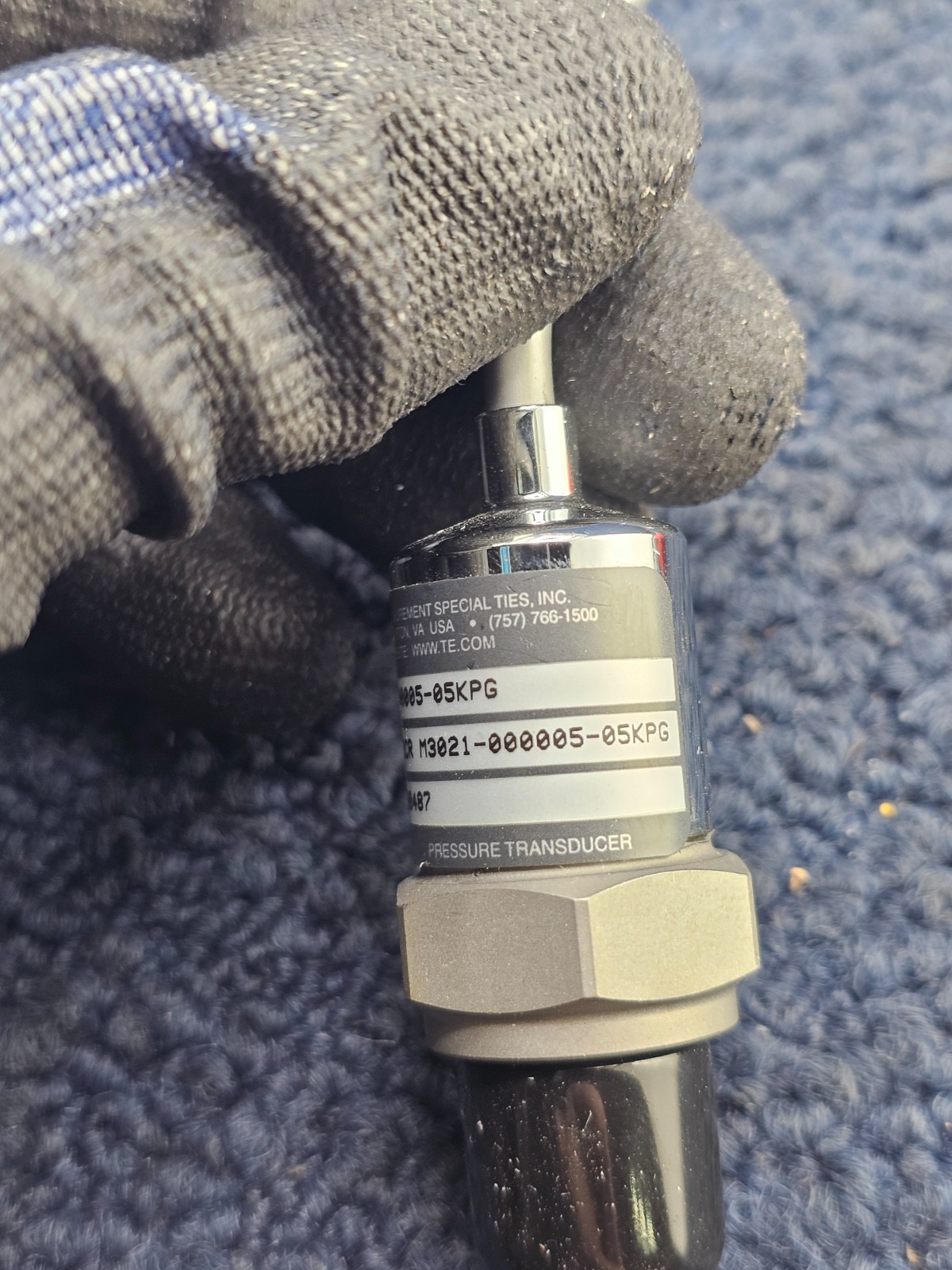 Measurement Specialties PRESS XDCR M3021-000005-05KPG Pressure Transducer