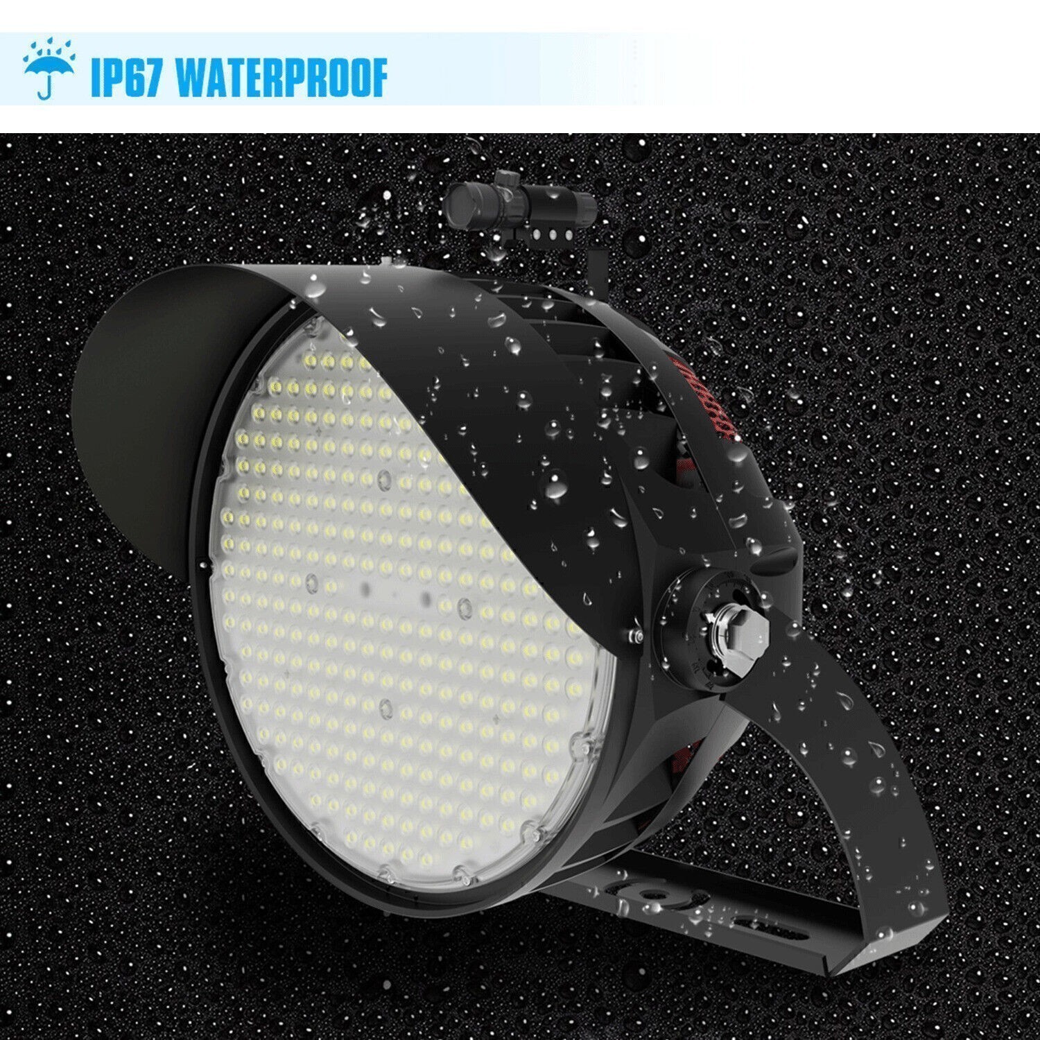 600W LED Stadium Lights Outdoor Playground Security Flood Light 90000LM 277-480V