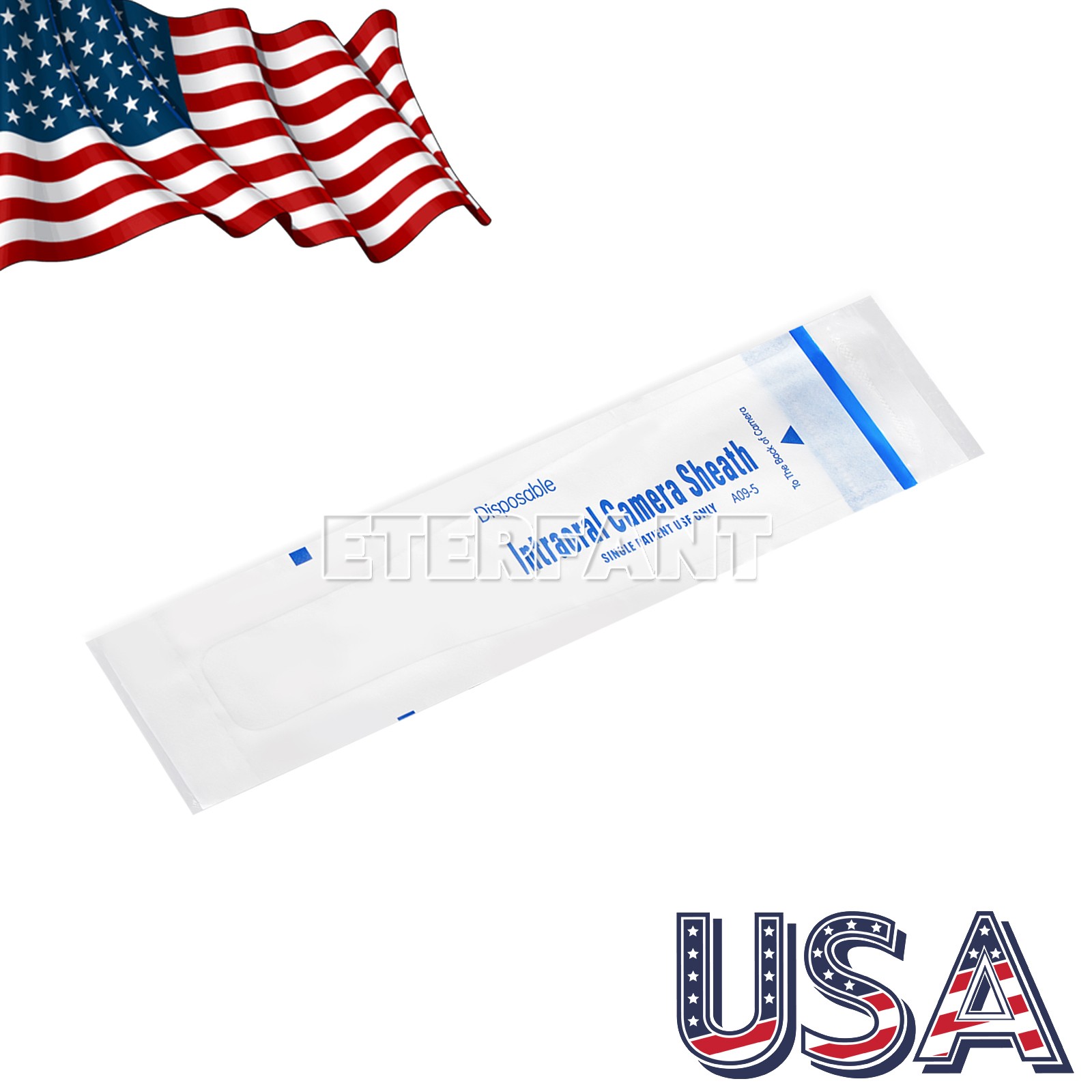 500PCs ETERFANT Dental Disposable Protect Sheath Intraoral Camera Covers A09-5