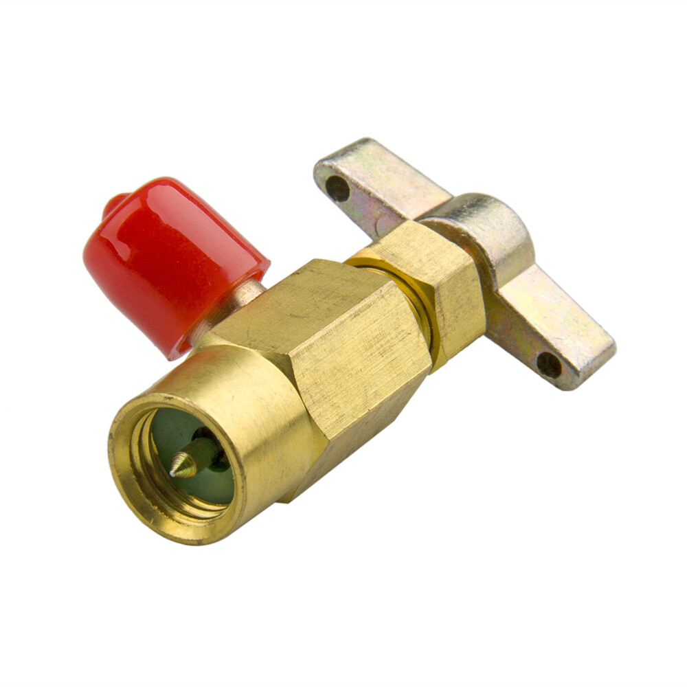Can Tap Self-Sealing HVAC Freon Tank Adapter Valve Core Refrigerantion Tool Kit