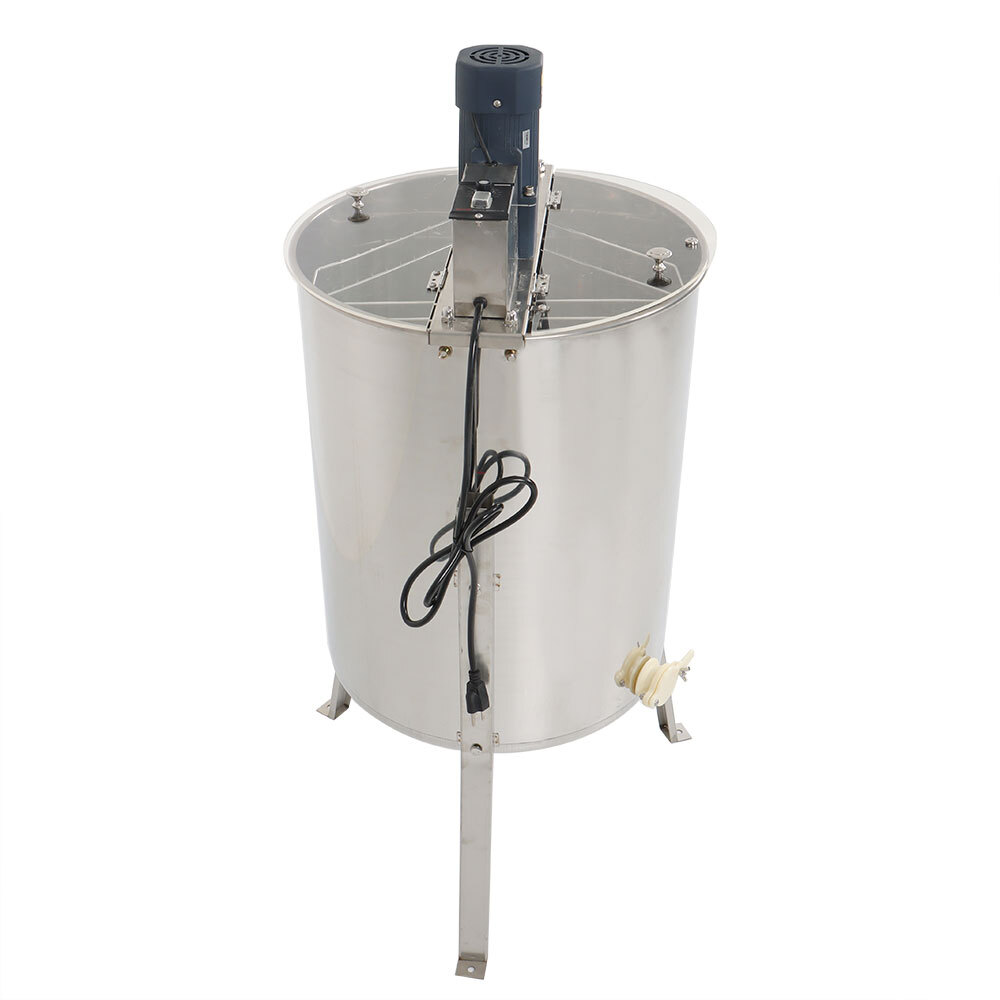 1300RPM 4/8 Frames Electric Honey Extractor Beekeeping Equipment Stainless Steel