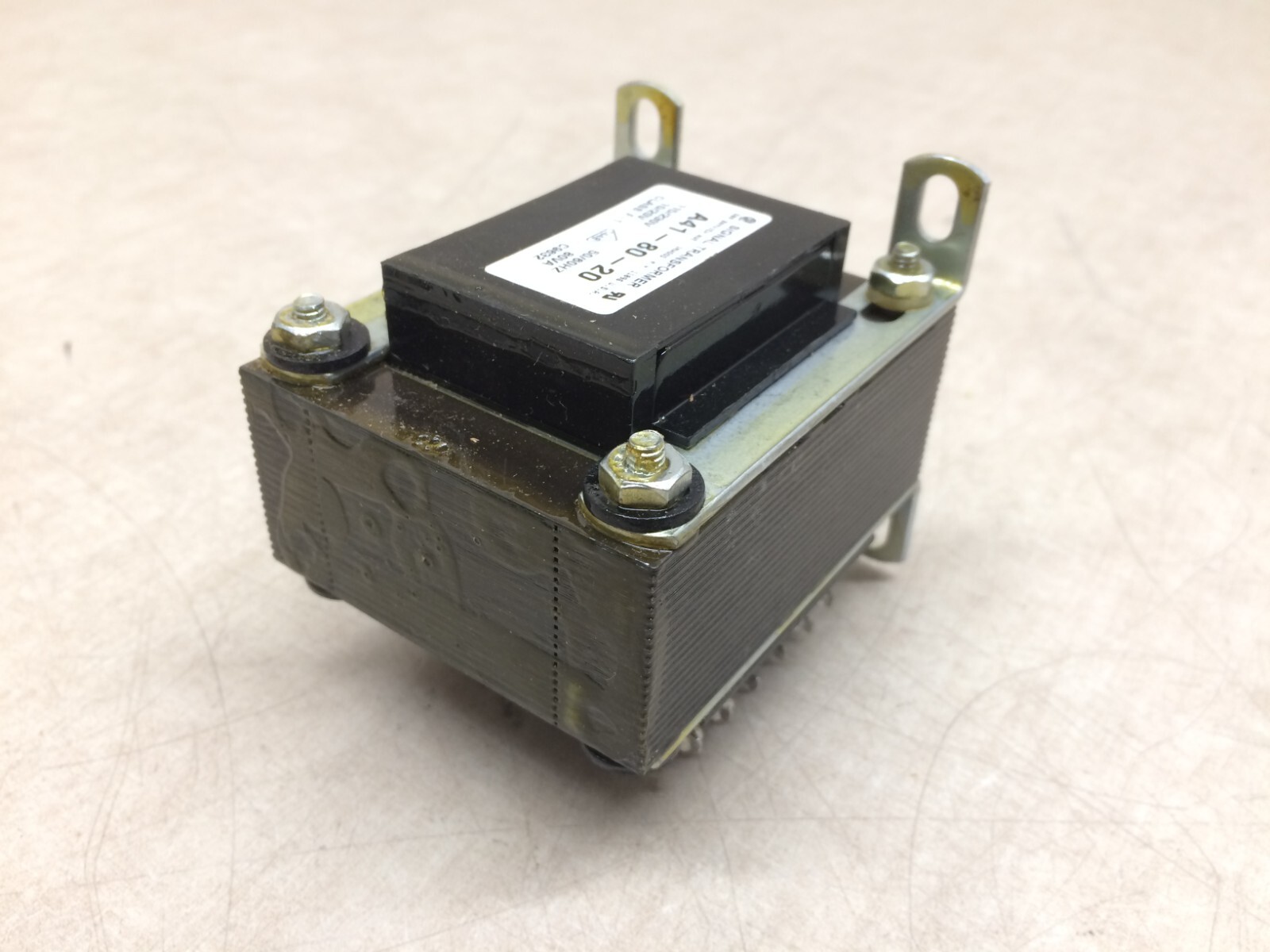Signal Transformer A41-80-20 115/230V 10/20V 50/60Hz 80VA C9632 Bel A41 Series