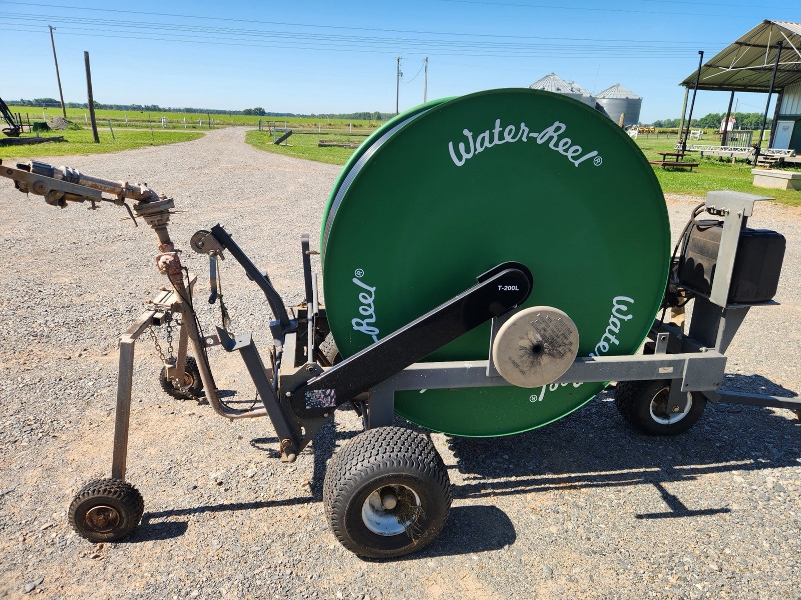 Kifco T-200L Irrigation Hose Reel with booster pump