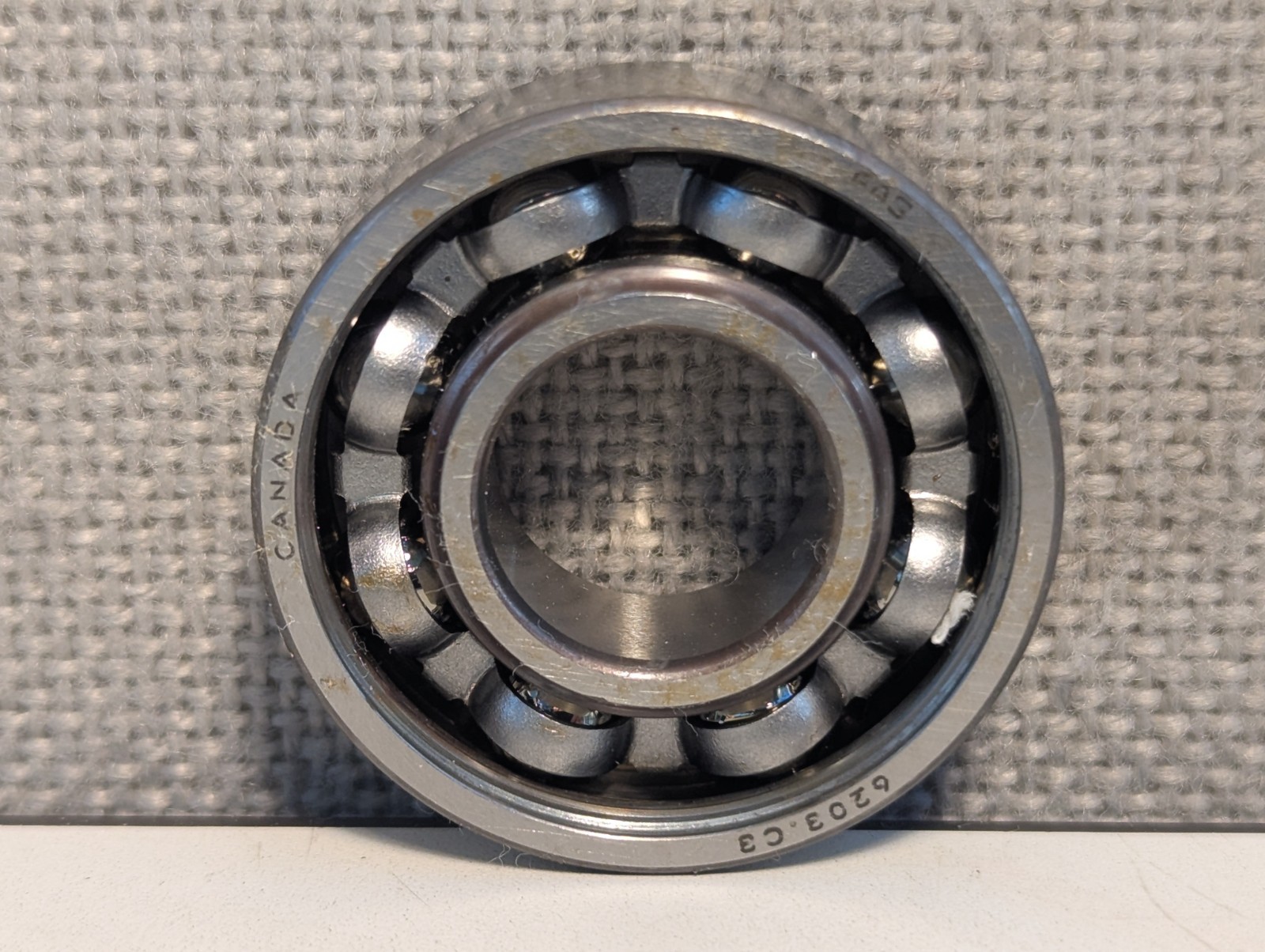 FAG 6203 C3 OPEN BALL BEARING 17X40X12 MM