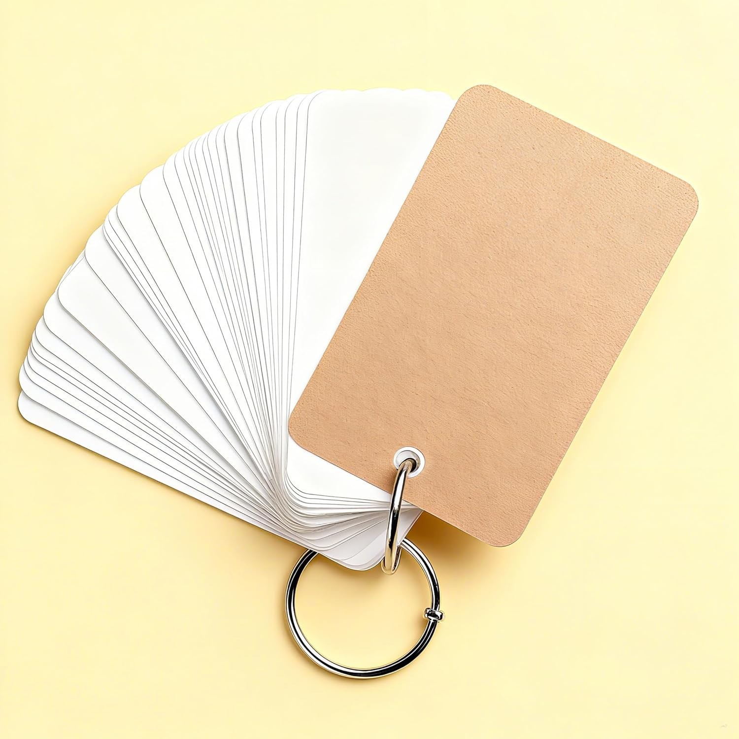 Small Binder Rings 1/2 inch 50 Pcs Mini Book Rings Small Key Ring Metal Loose…
