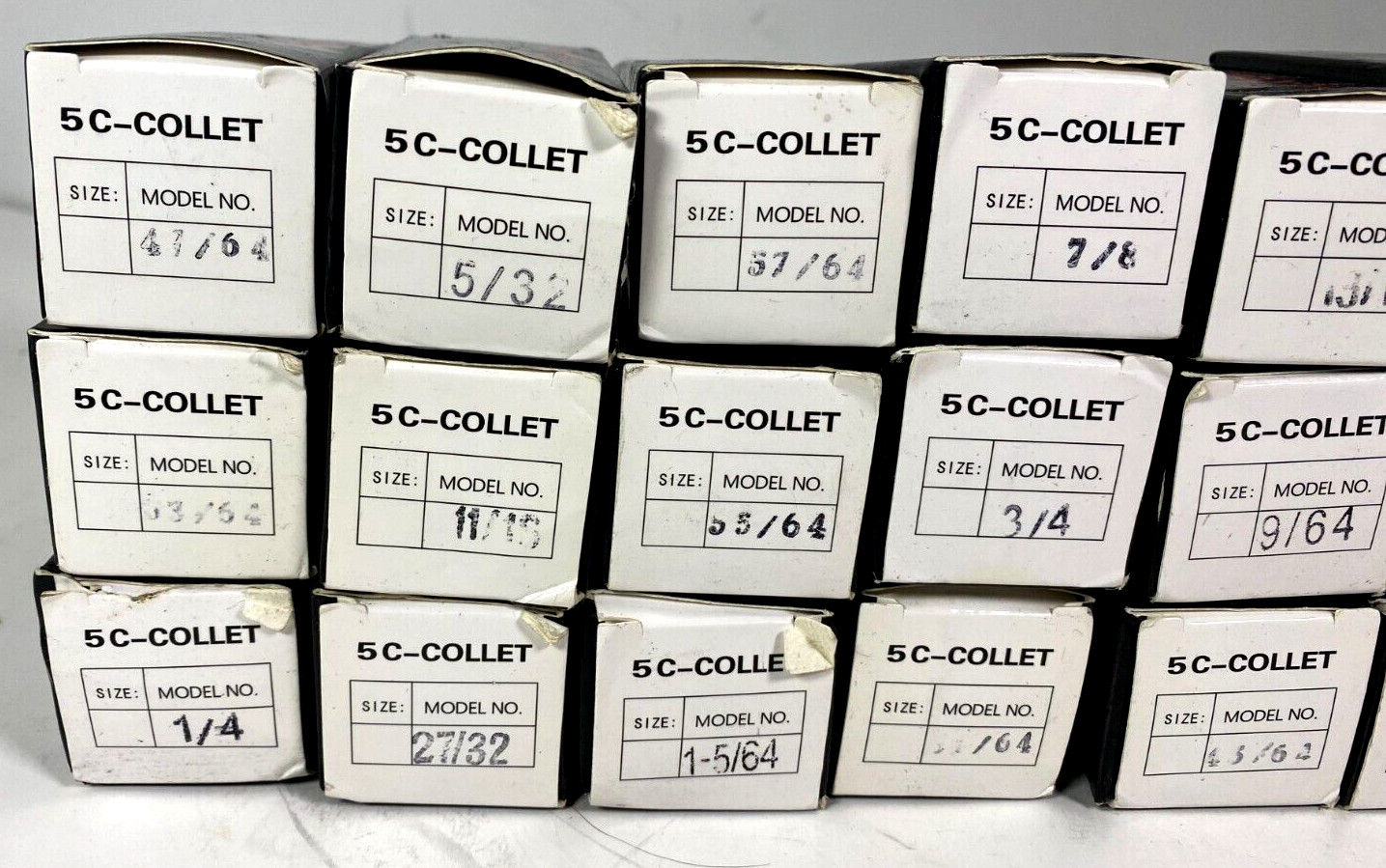 *MIXED LOT OF 24* 5C-Collet – Various Models & Sizes